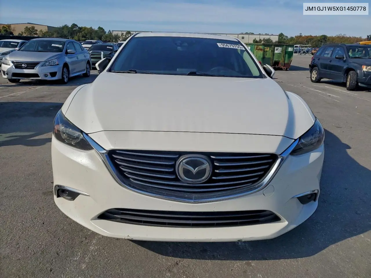 JM1GJ1W5XG1450778 2016 Mazda 6 Grand Touring