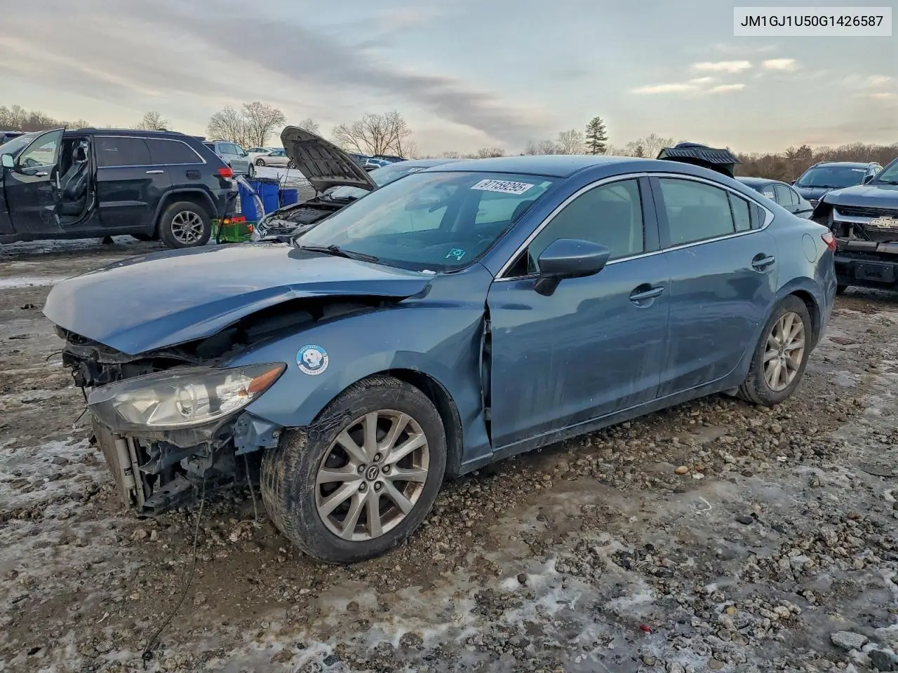 JM1GJ1U50G1426587 2016 Mazda 6 Sport