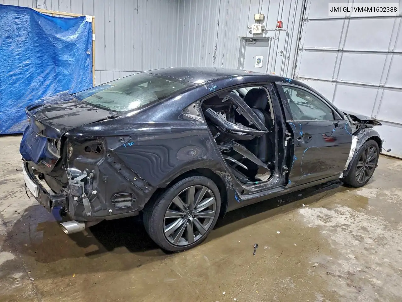 JM1GL1VM4M1602388 2021 Mazda 6 Touring