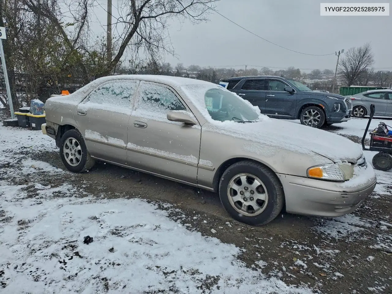 1YVGF22C925285975 2002 Mazda 626 Lx