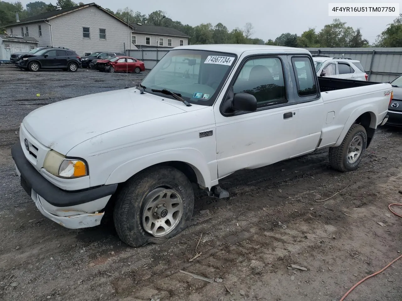 4F4YR16U51TM07750 2001 Mazda B3000 Cab Plus