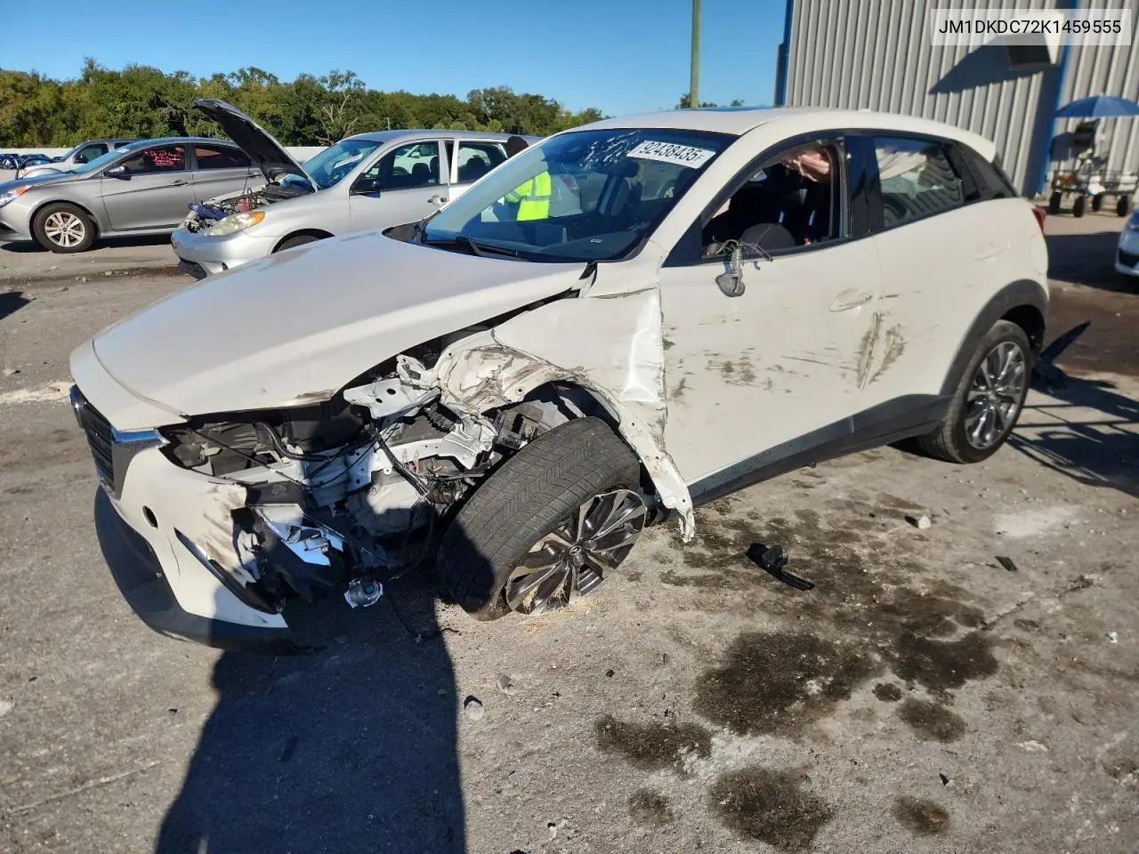 JM1DKDC72K1459555 2019 Mazda Cx-3 Touring