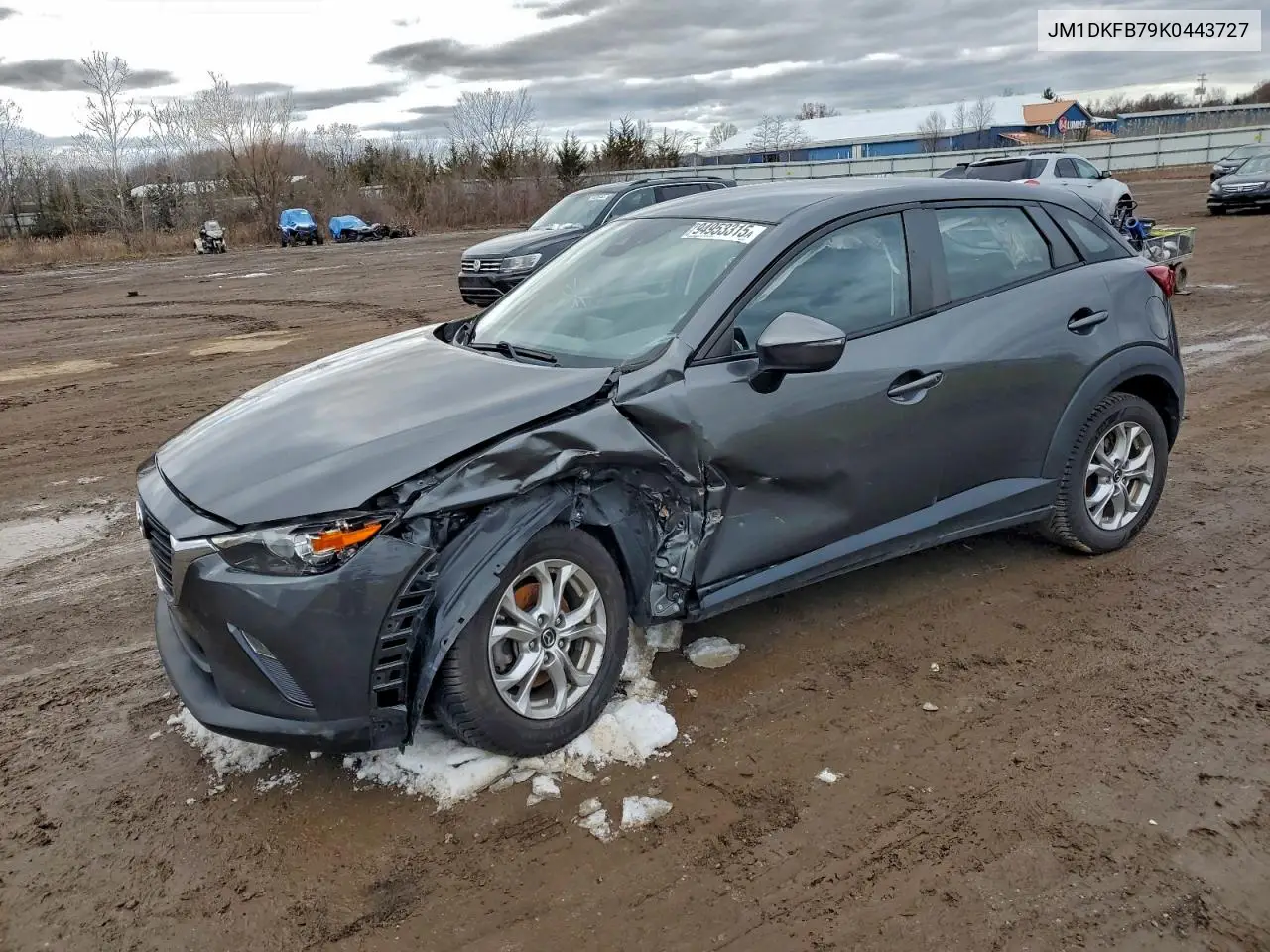 JM1DKFB79K0443727 2019 Mazda Cx-3 Sport