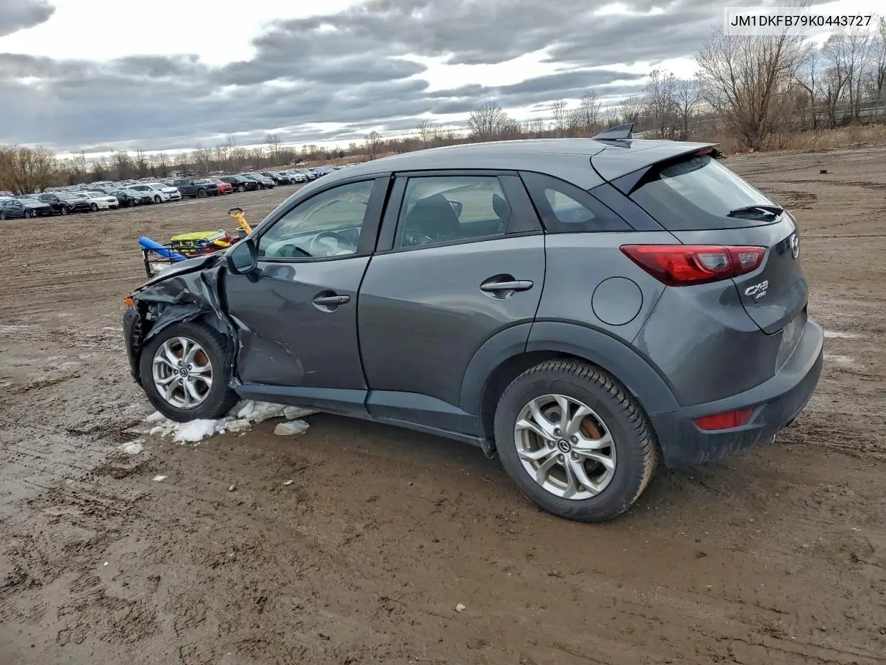 JM1DKFB79K0443727 2019 Mazda Cx-3 Sport