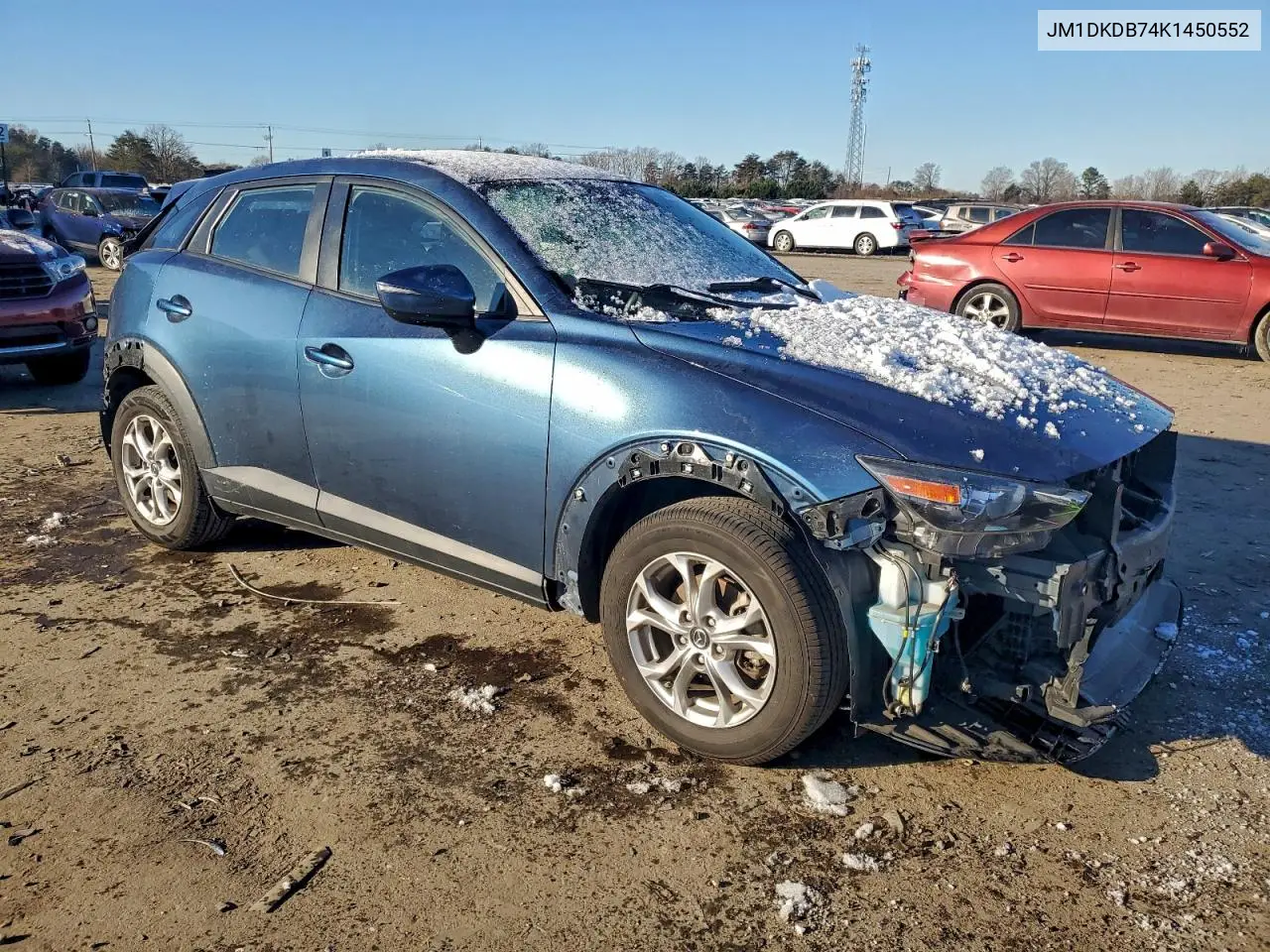 JM1DKDB74K1450552 2019 Mazda Cx-3 Sport