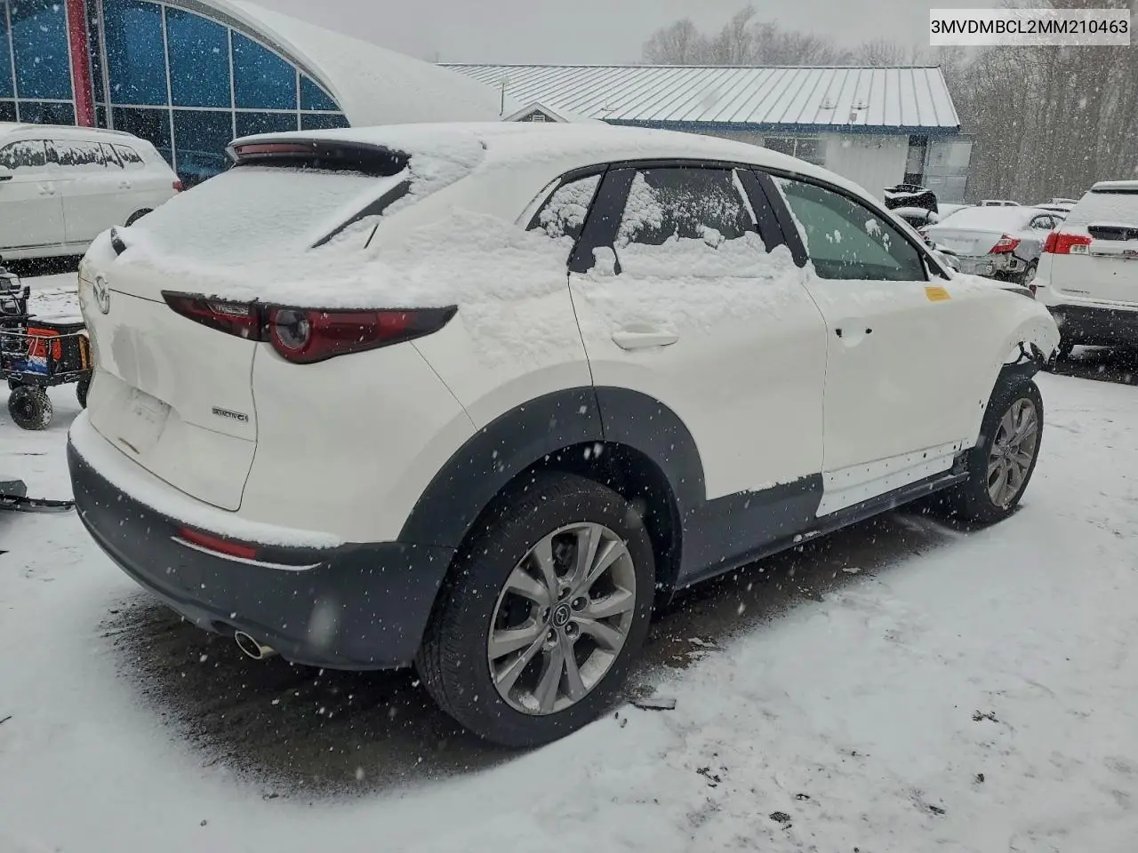 3MVDMBCL2MM210463 2021 Mazda Cx-30 Preferred