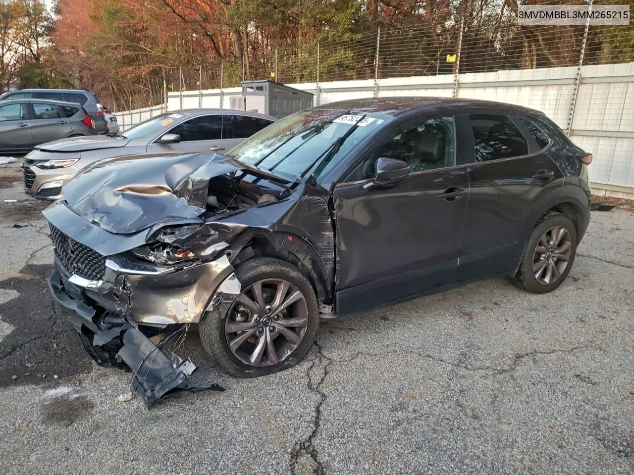 3MVDMBBL3MM265215 2021 Mazda Cx-30 Select