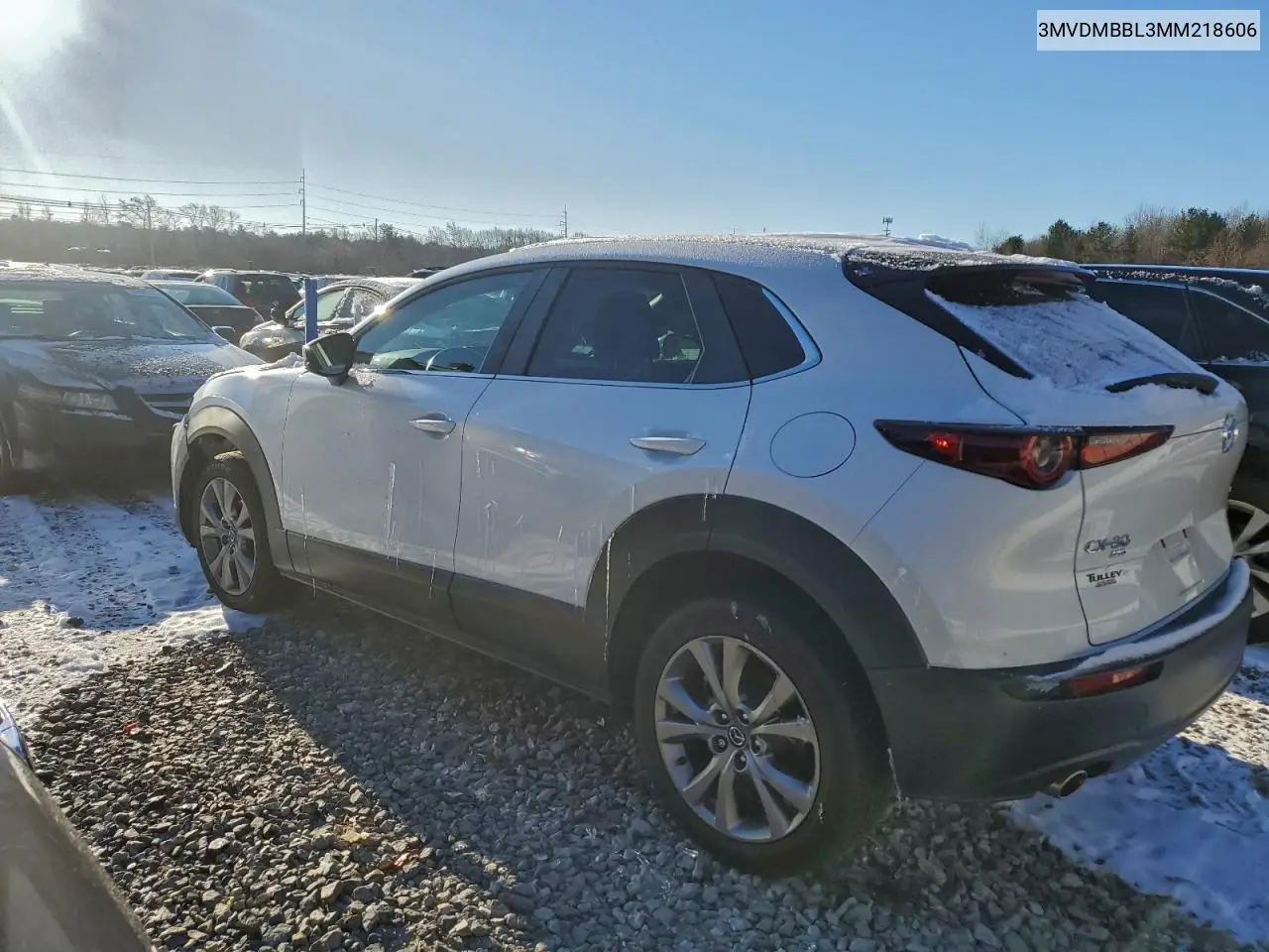 3MVDMBBL3MM218606 2021 Mazda Cx-30 Select