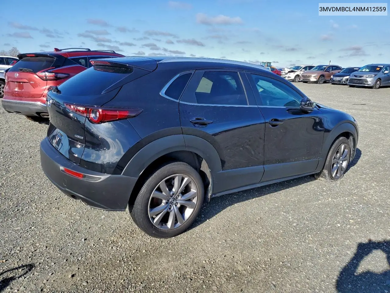 3MVDMBCL4NM412559 2022 Mazda Cx-30 Preferred