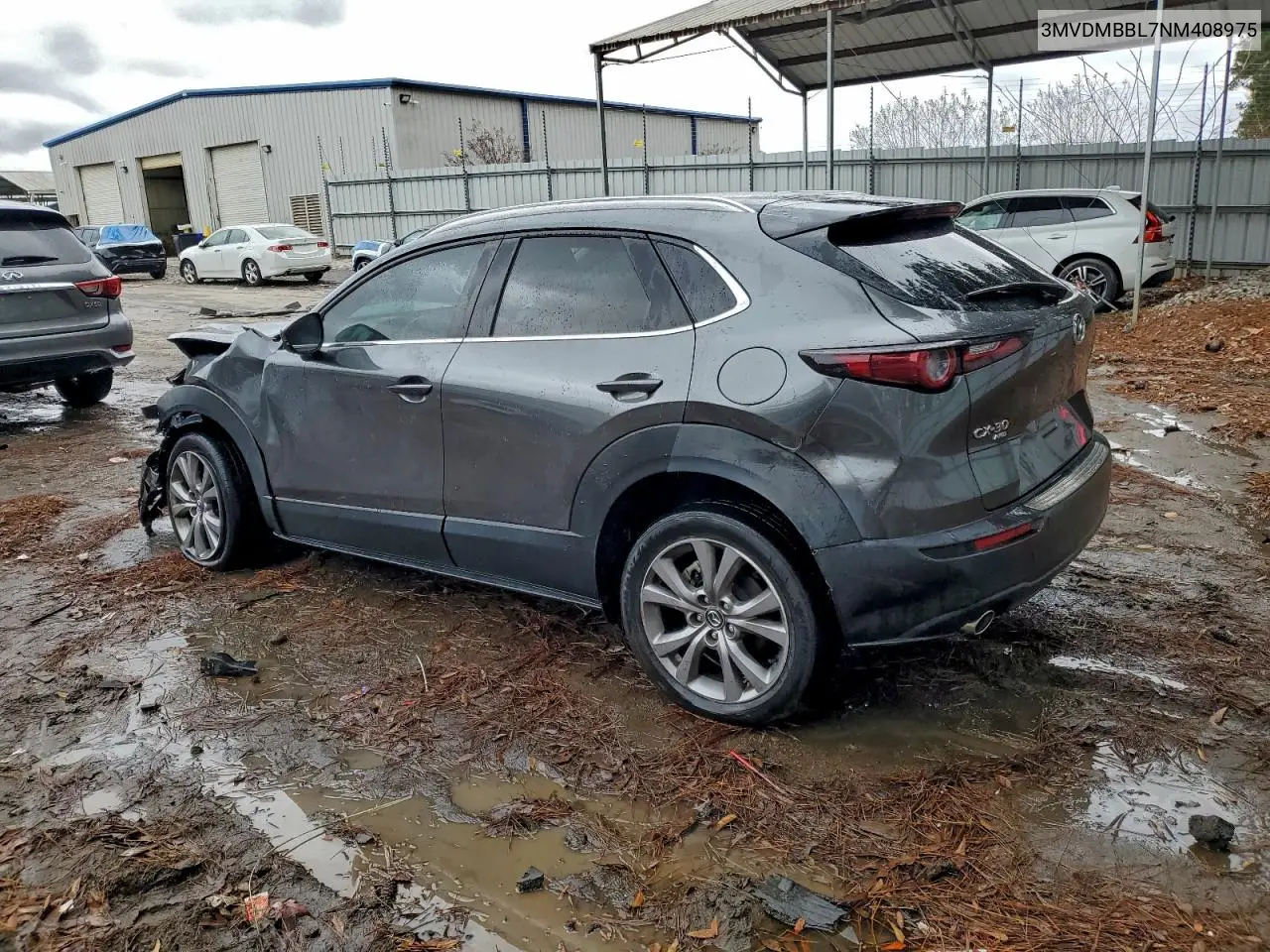 3MVDMBBL7NM408975 2022 Mazda Cx-30 Select