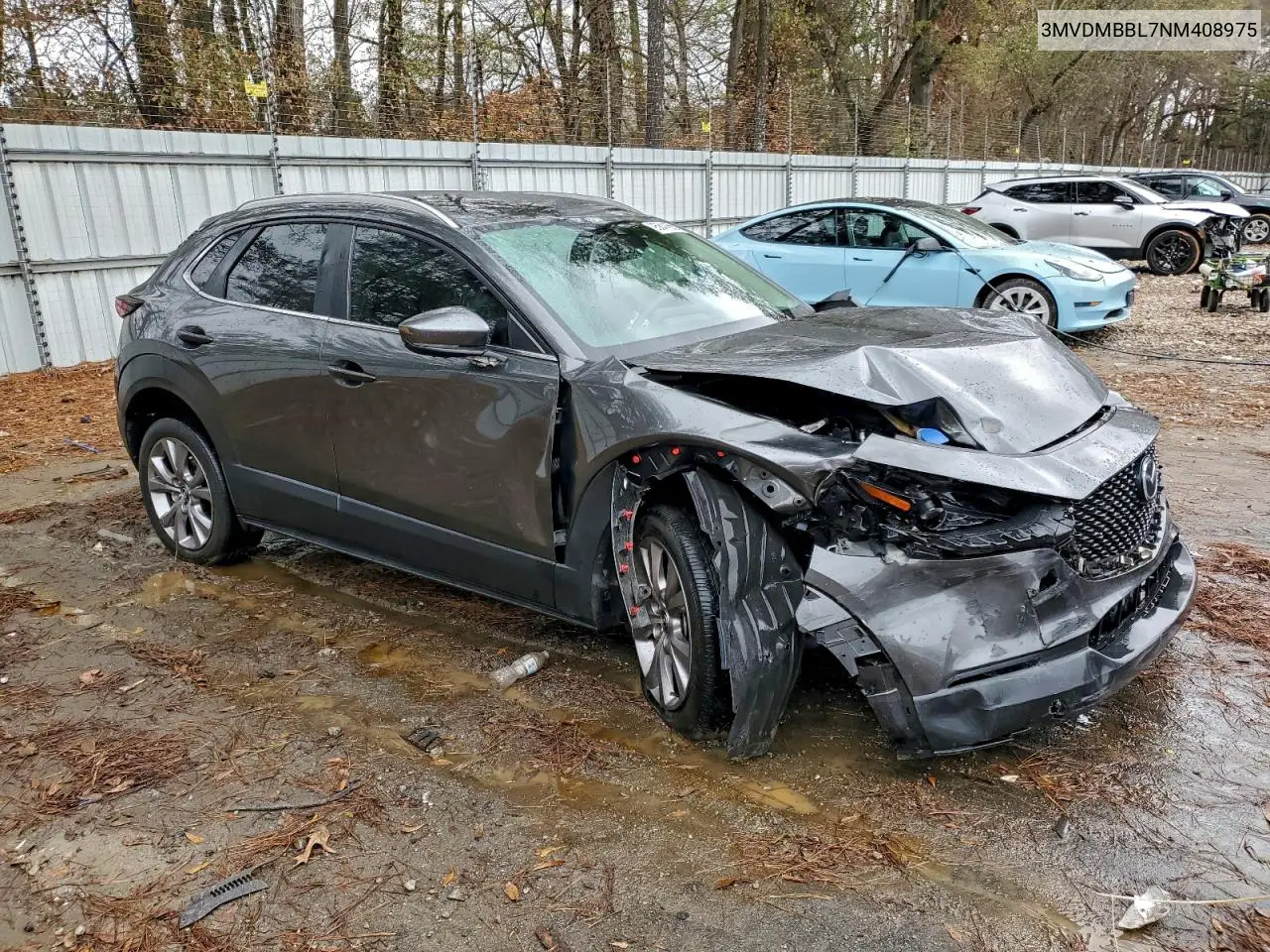 3MVDMBBL7NM408975 2022 Mazda Cx-30 Select