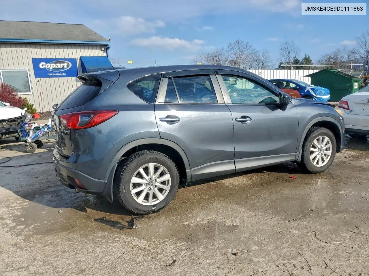 JM3KE4CE9D0111863 2013 Mazda Cx-5 Touring