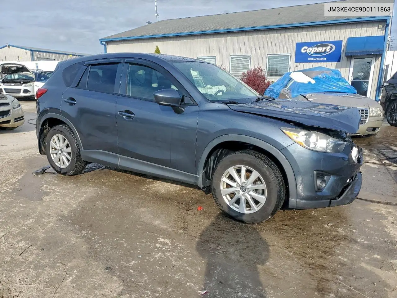 JM3KE4CE9D0111863 2013 Mazda Cx-5 Touring