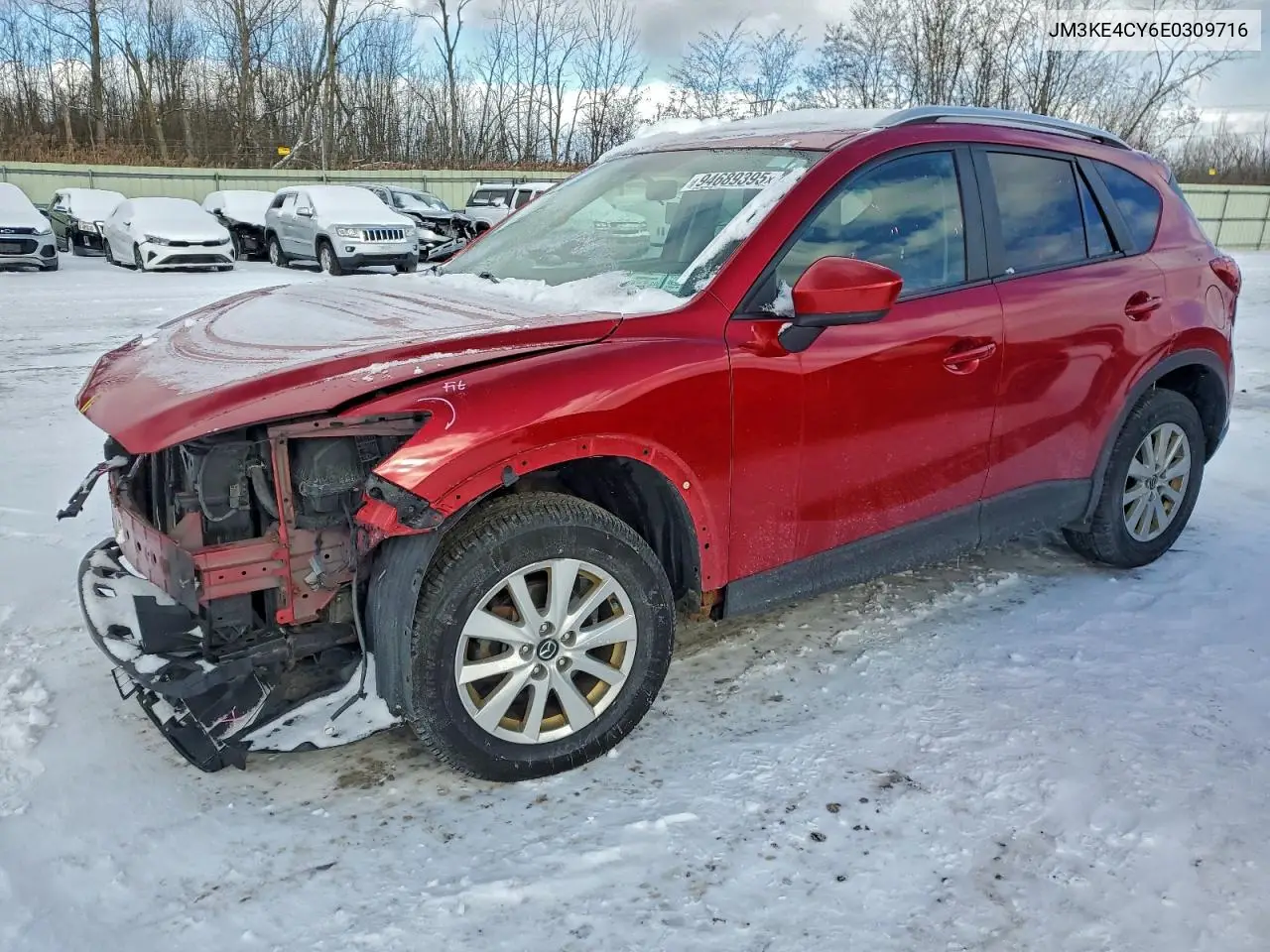 JM3KE4CY6E0309716 2014 Mazda Cx-5 Touring