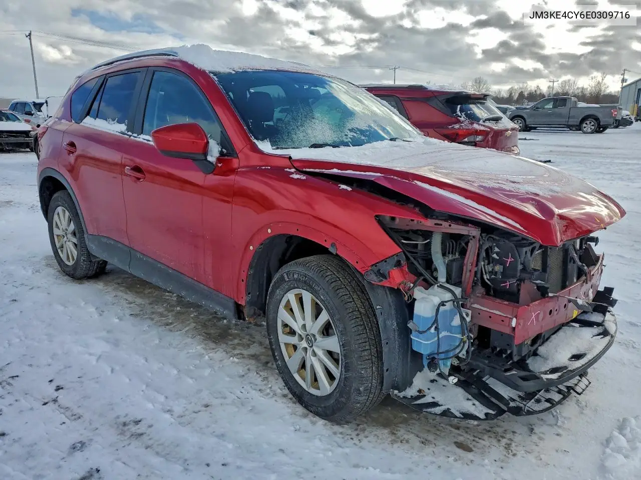 JM3KE4CY6E0309716 2014 Mazda Cx-5 Touring