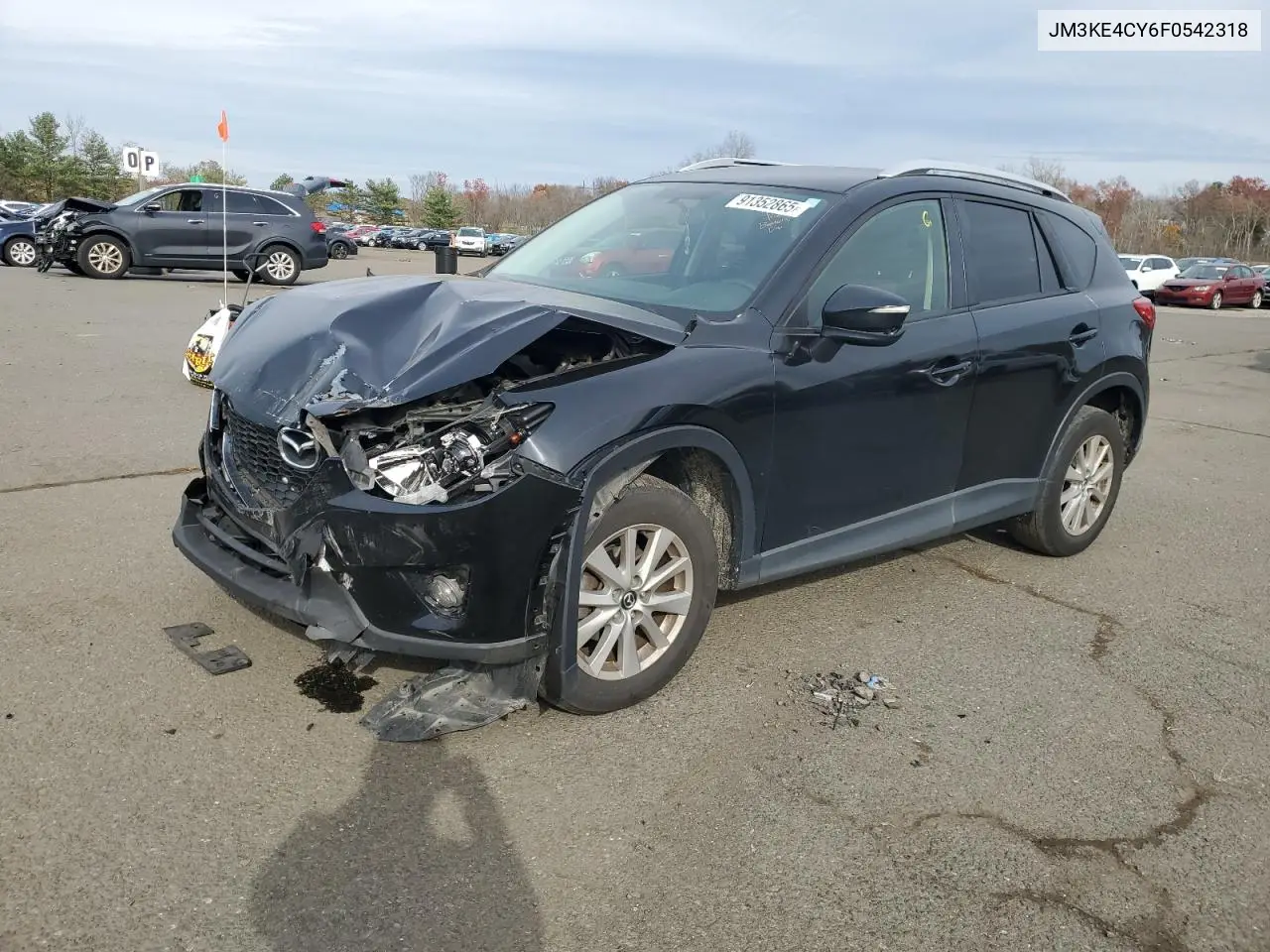 JM3KE4CY6F0542318 2015 Mazda Cx-5 Touring