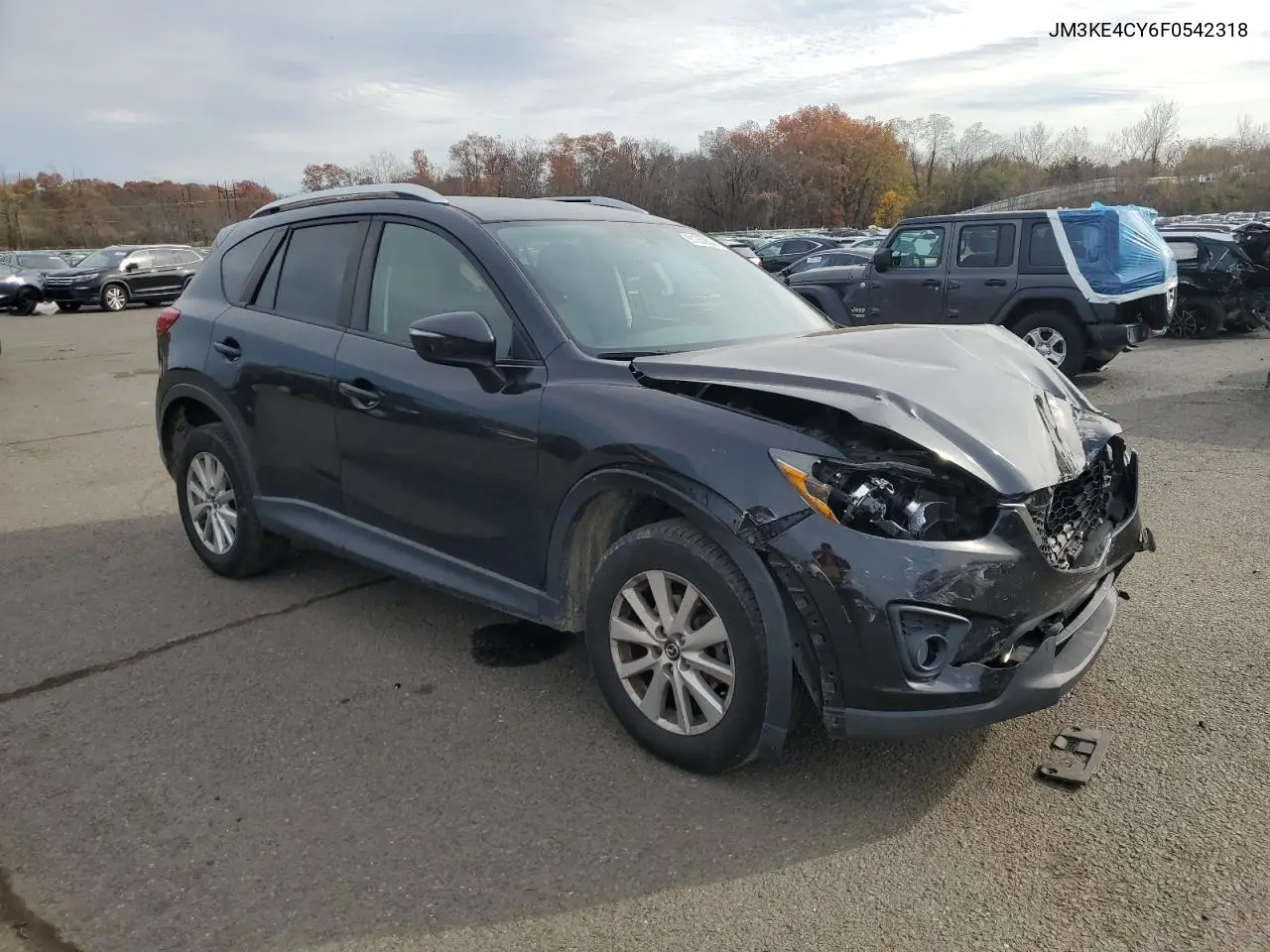 JM3KE4CY6F0542318 2015 Mazda Cx-5 Touring