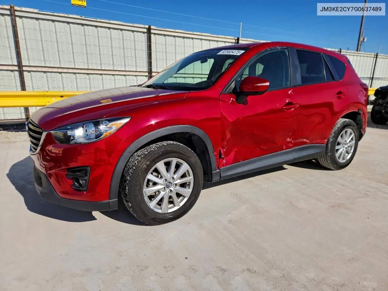JM3KE2CY7G0637489 2016 Mazda Cx-5 Touring