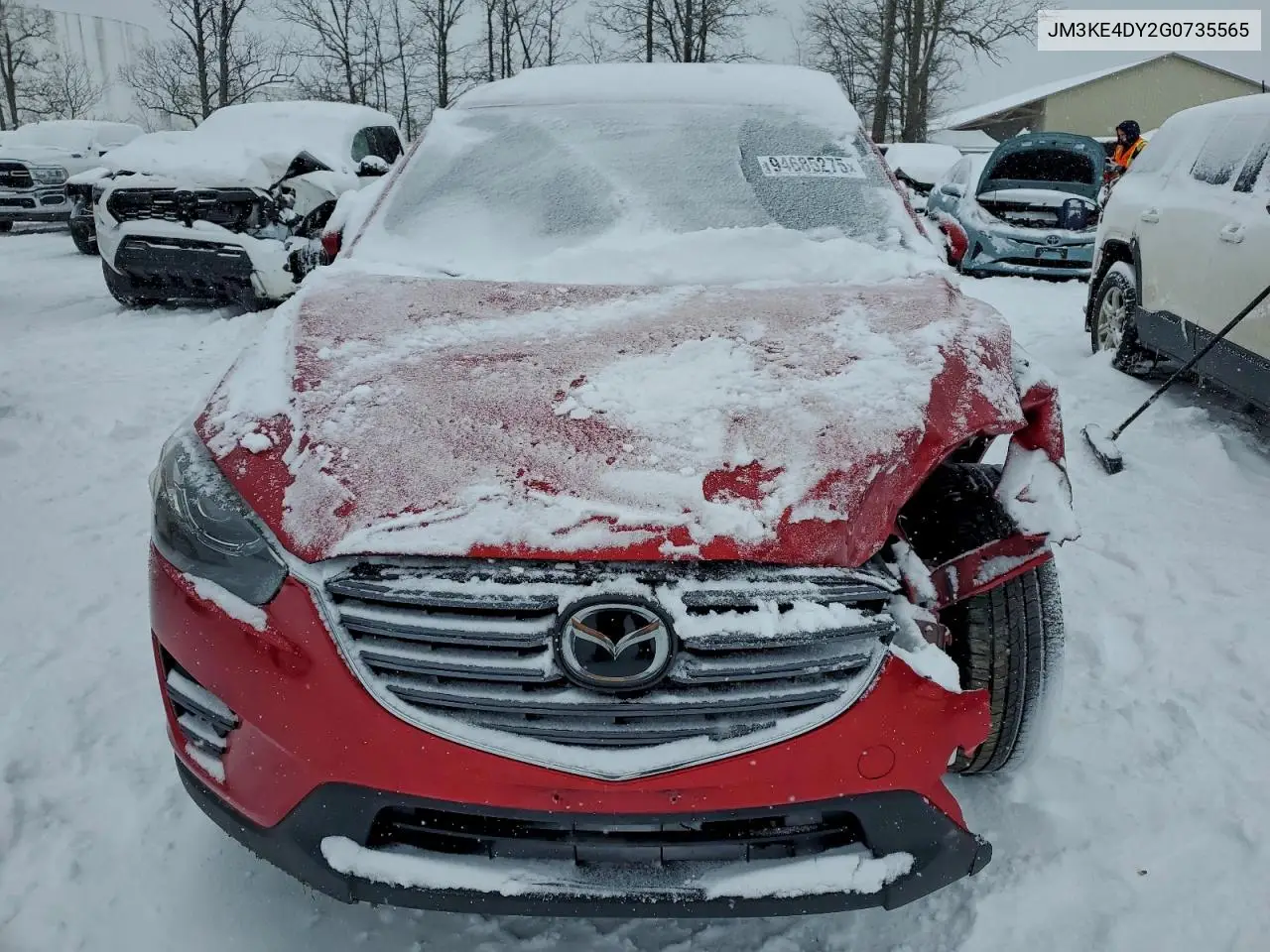 JM3KE4DY2G0735565 2016 Mazda Cx-5 Gt