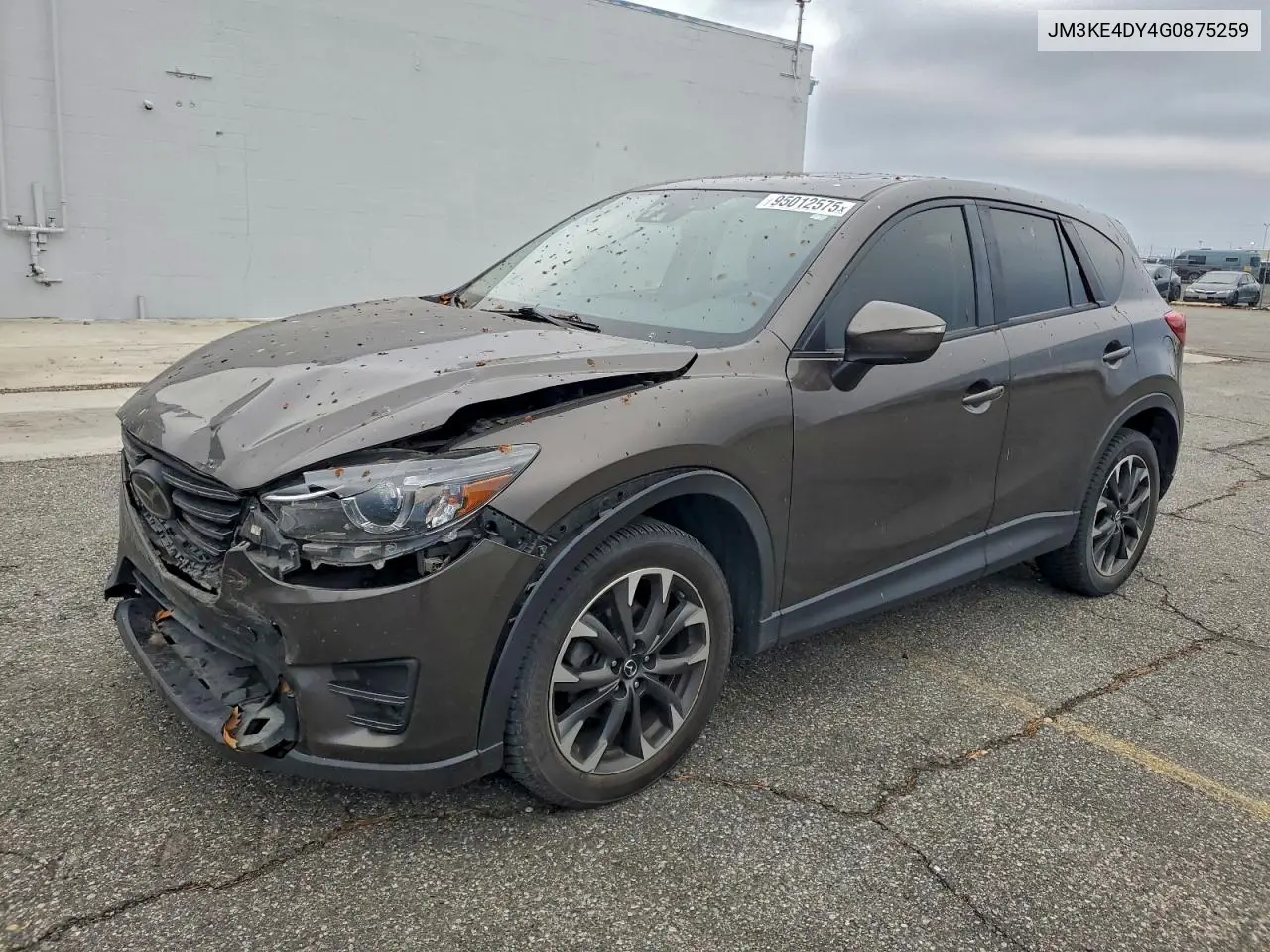 JM3KE4DY4G0875259 2016 Mazda Cx-5 Gt