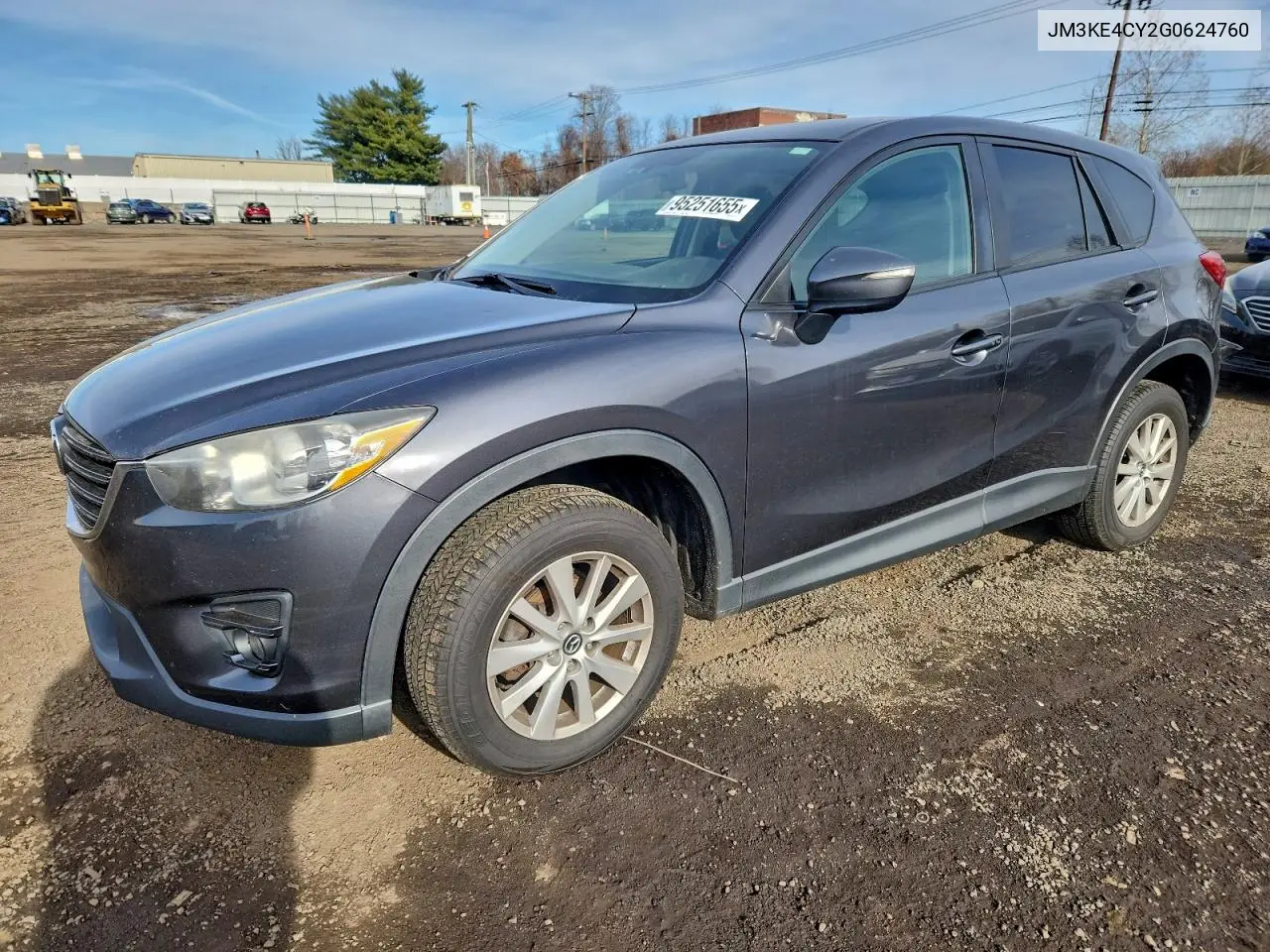 JM3KE4CY2G0624760 2016 Mazda Cx-5 Touring