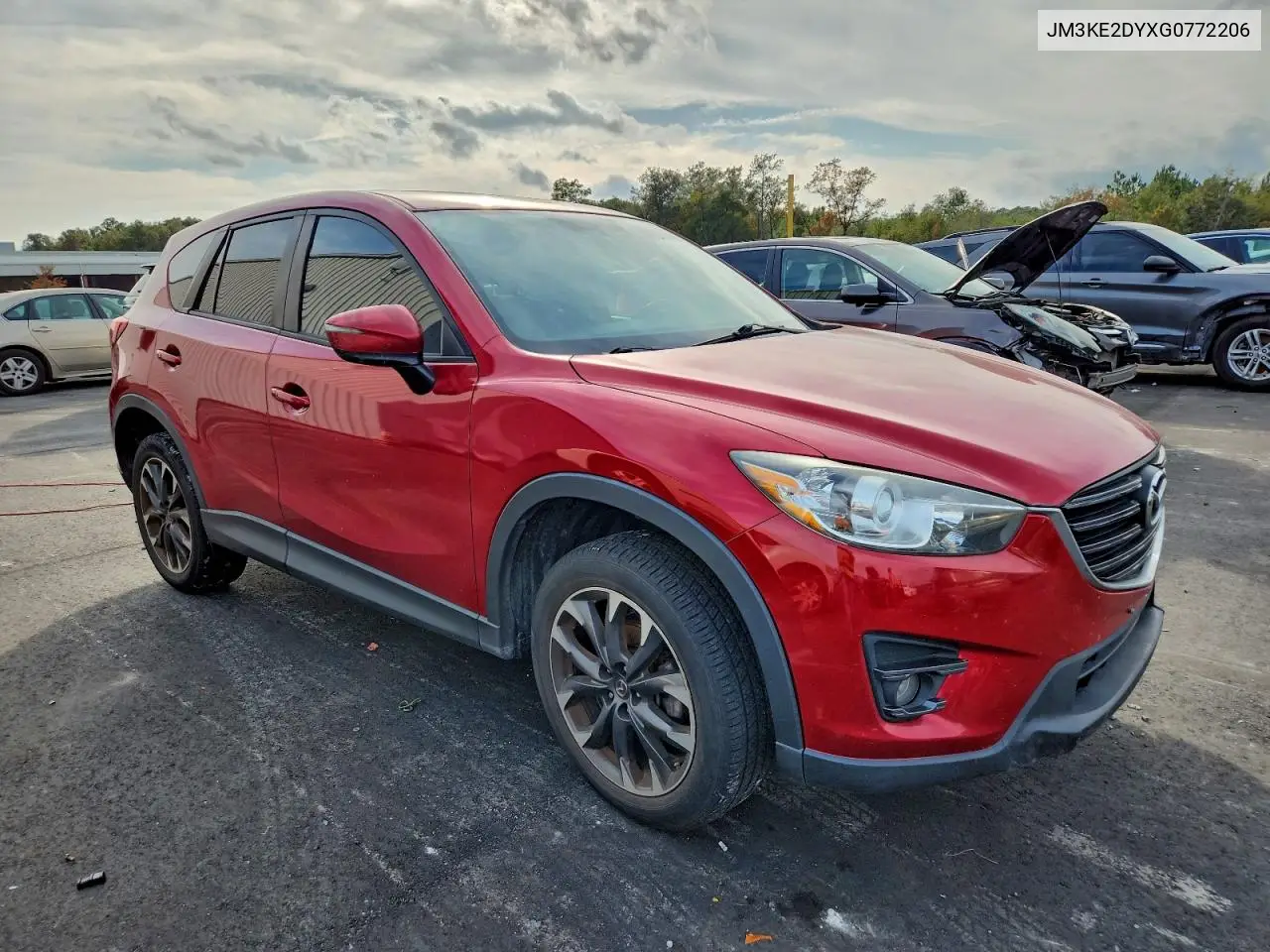 JM3KE2DYXG0772206 2016 Mazda Cx-5 Gt