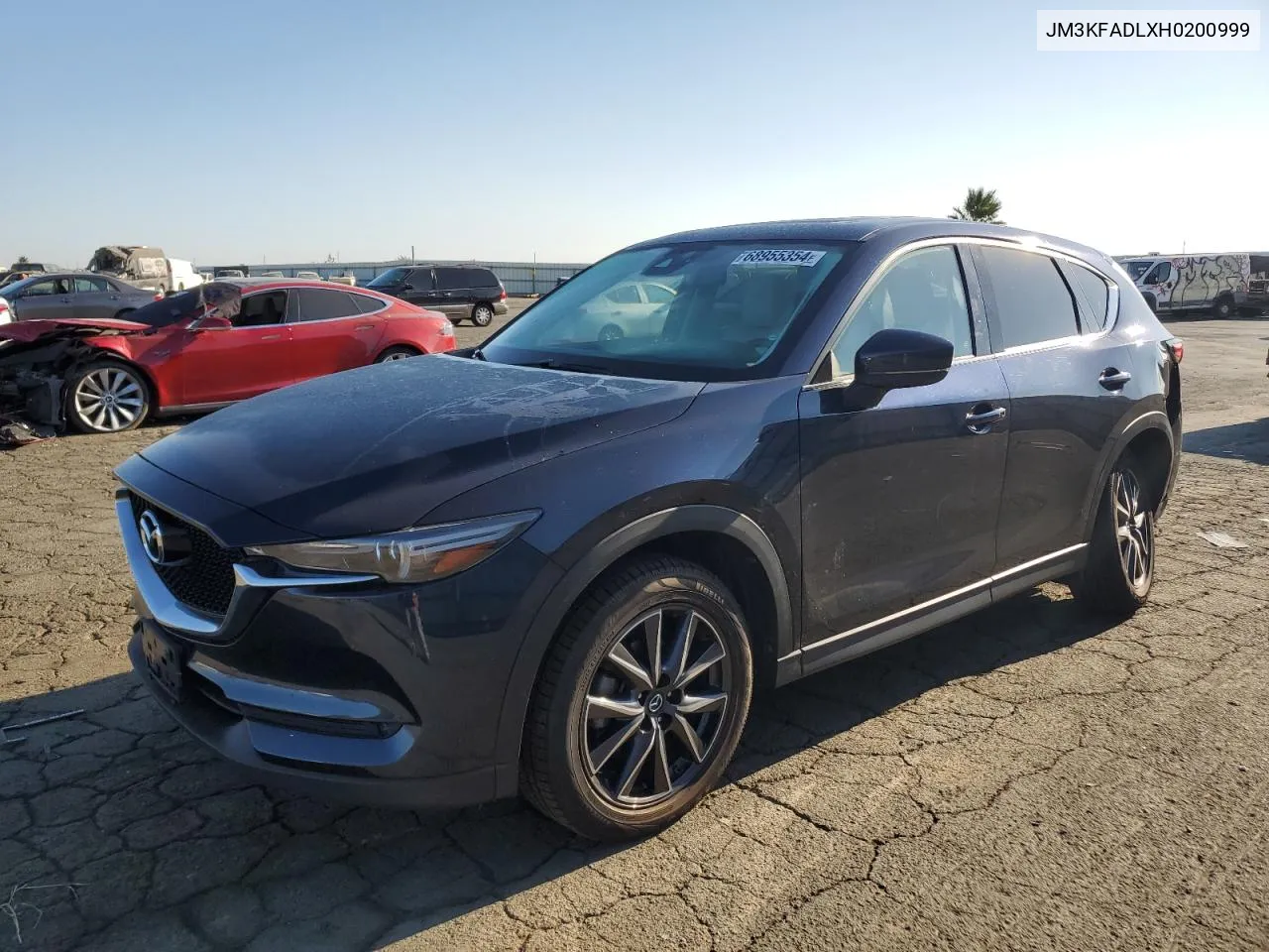 2017 Mazda Cx-5 Grand Touring VIN: JM3KFADLXH0200999 Lot: 68955354