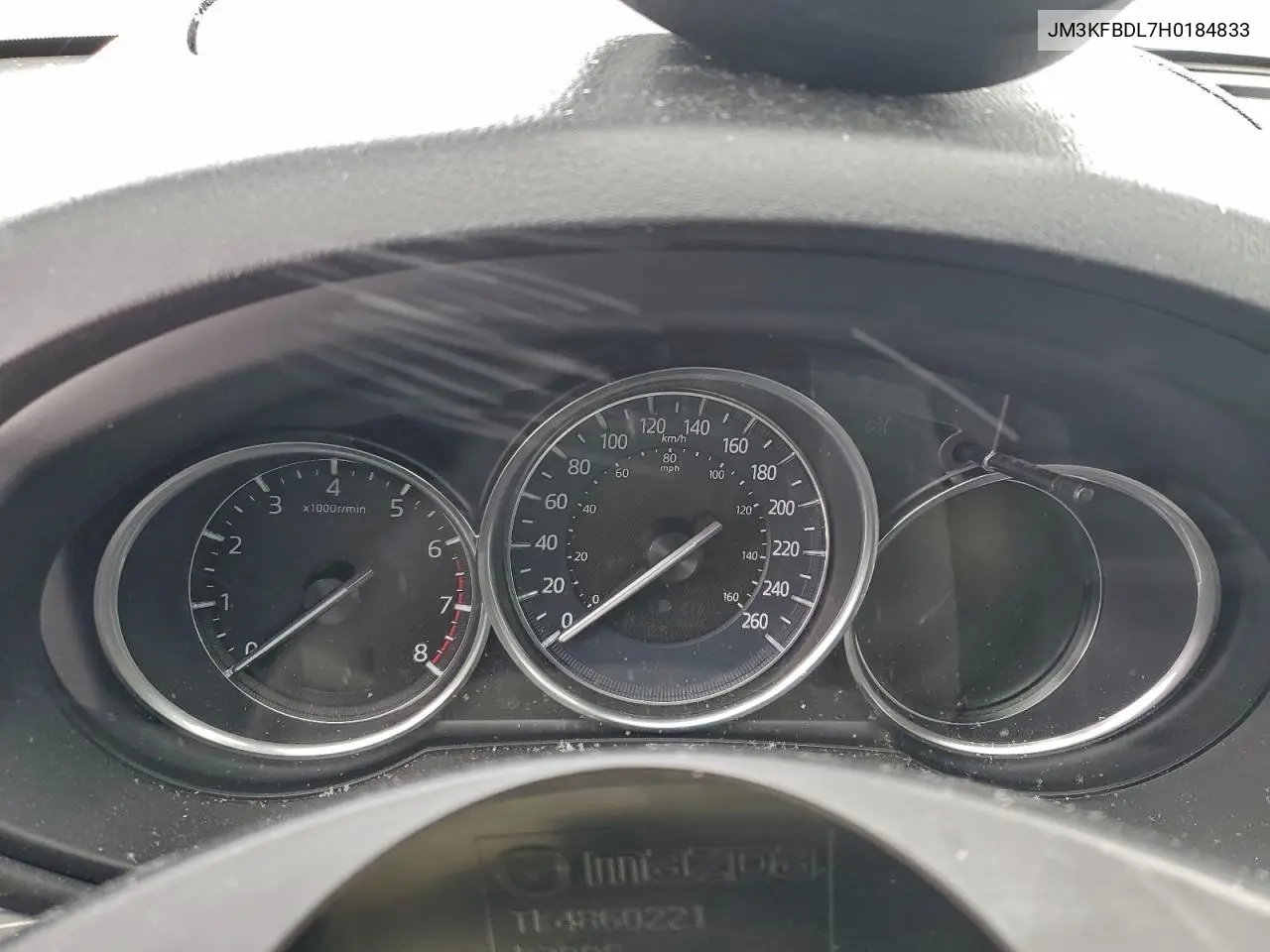 JM3KFBDL7H0184833 2017 Mazda Cx-5 Grand Touring