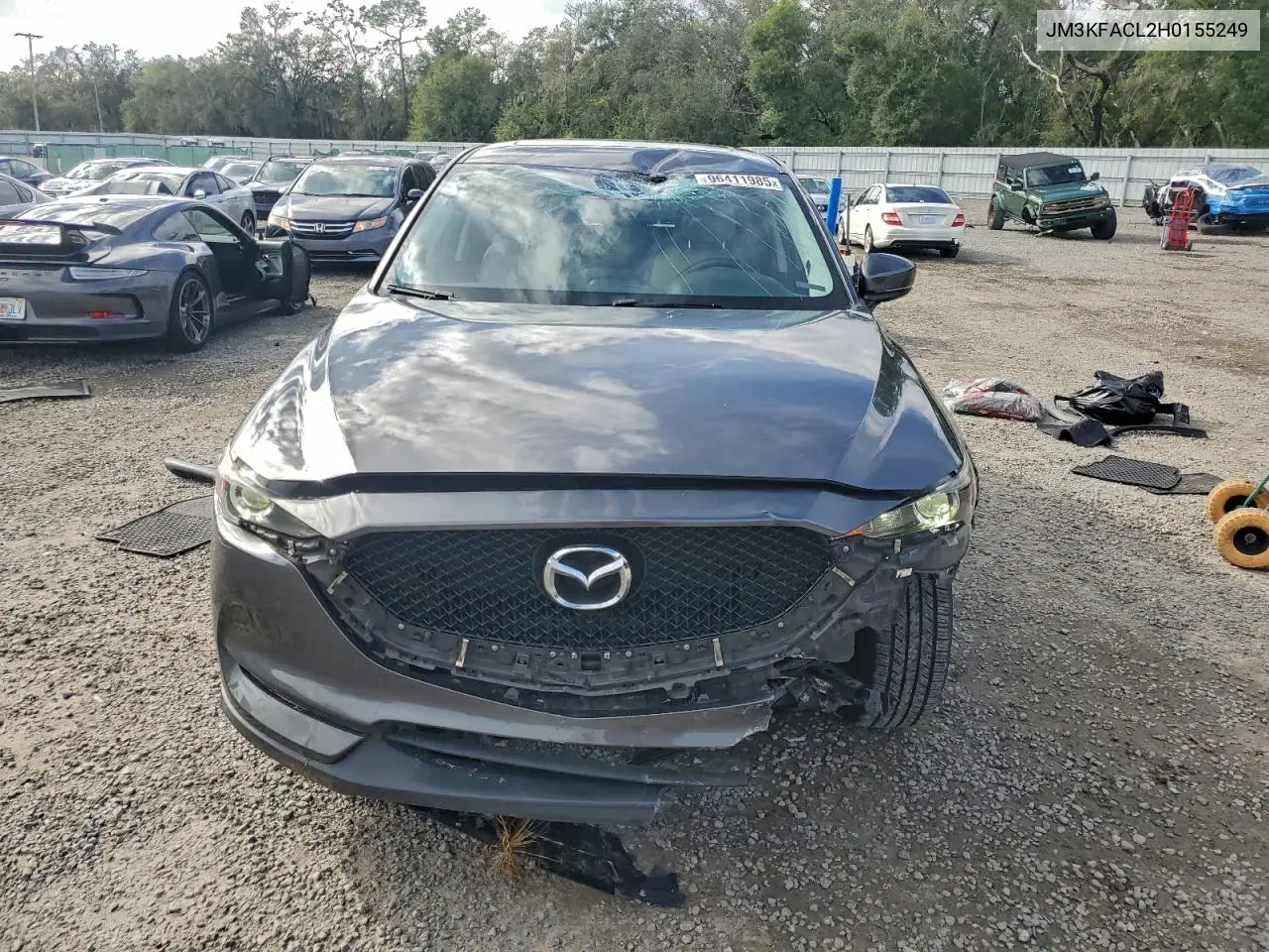 JM3KFACL2H0155249 2017 Mazda Cx-5 Touring