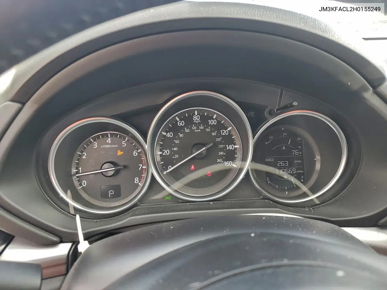 JM3KFACL2H0155249 2017 Mazda Cx-5 Touring