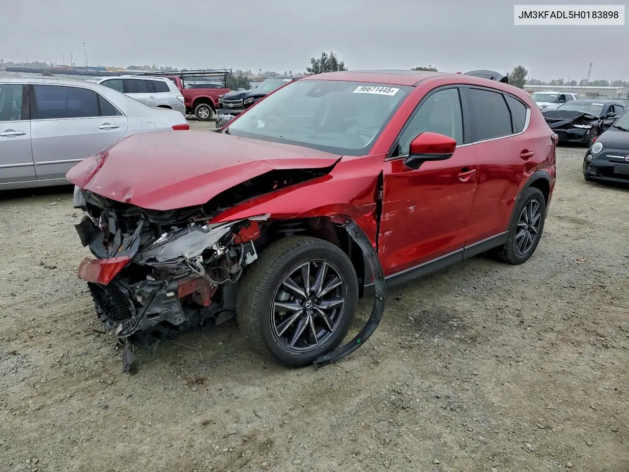 JM3KFADL5H0183898 2017 Mazda Cx-5 Grand Touring