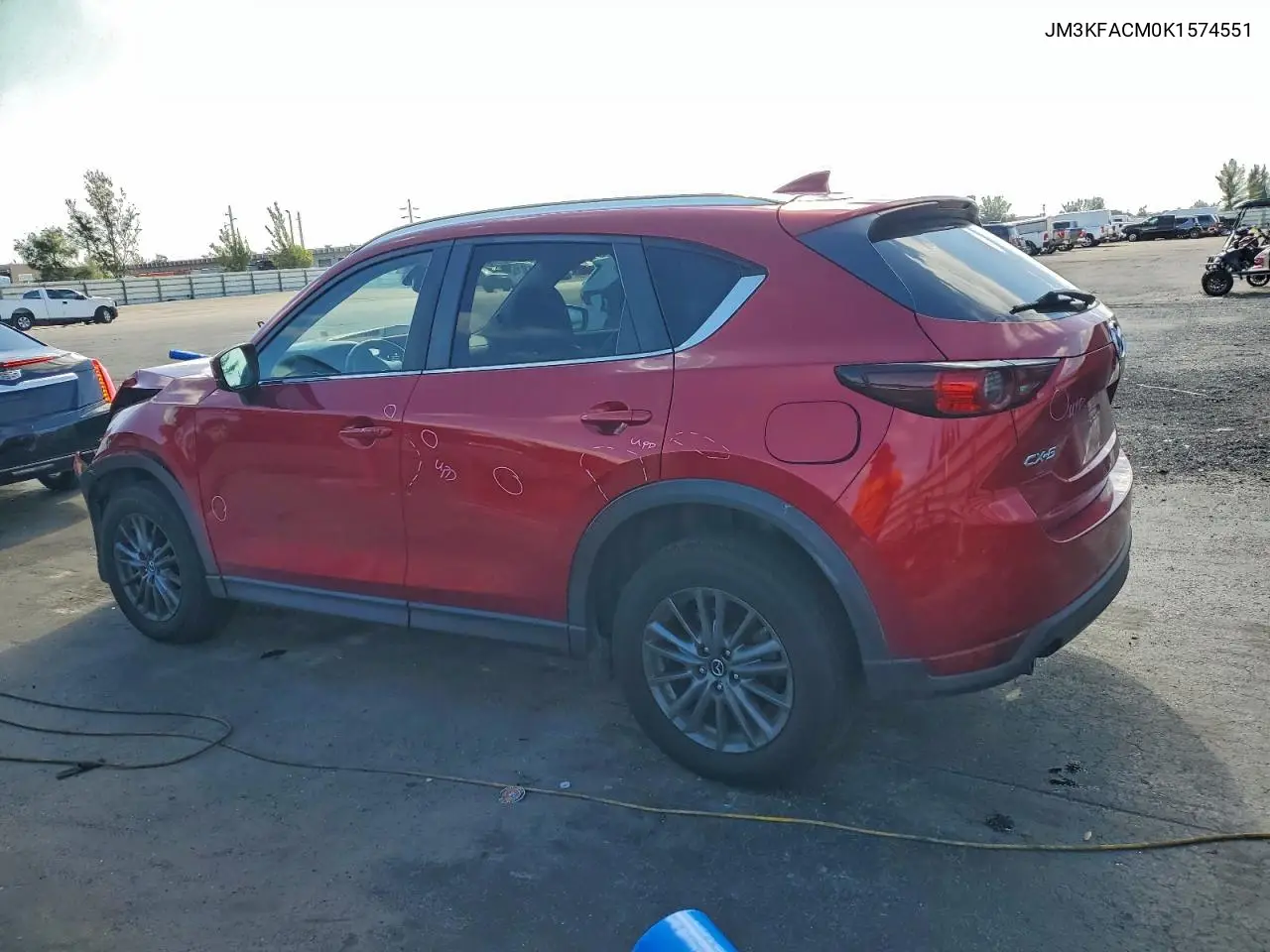 JM3KFACM0K1574551 2019 Mazda Cx-5 Touring
