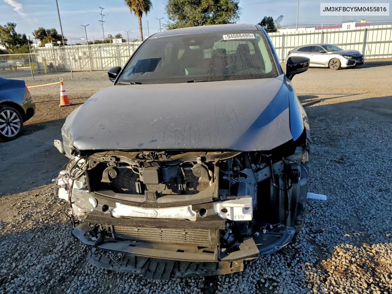 JM3KFBCY5M0455816 2021 Mazda Cx-5 Carbon Edition