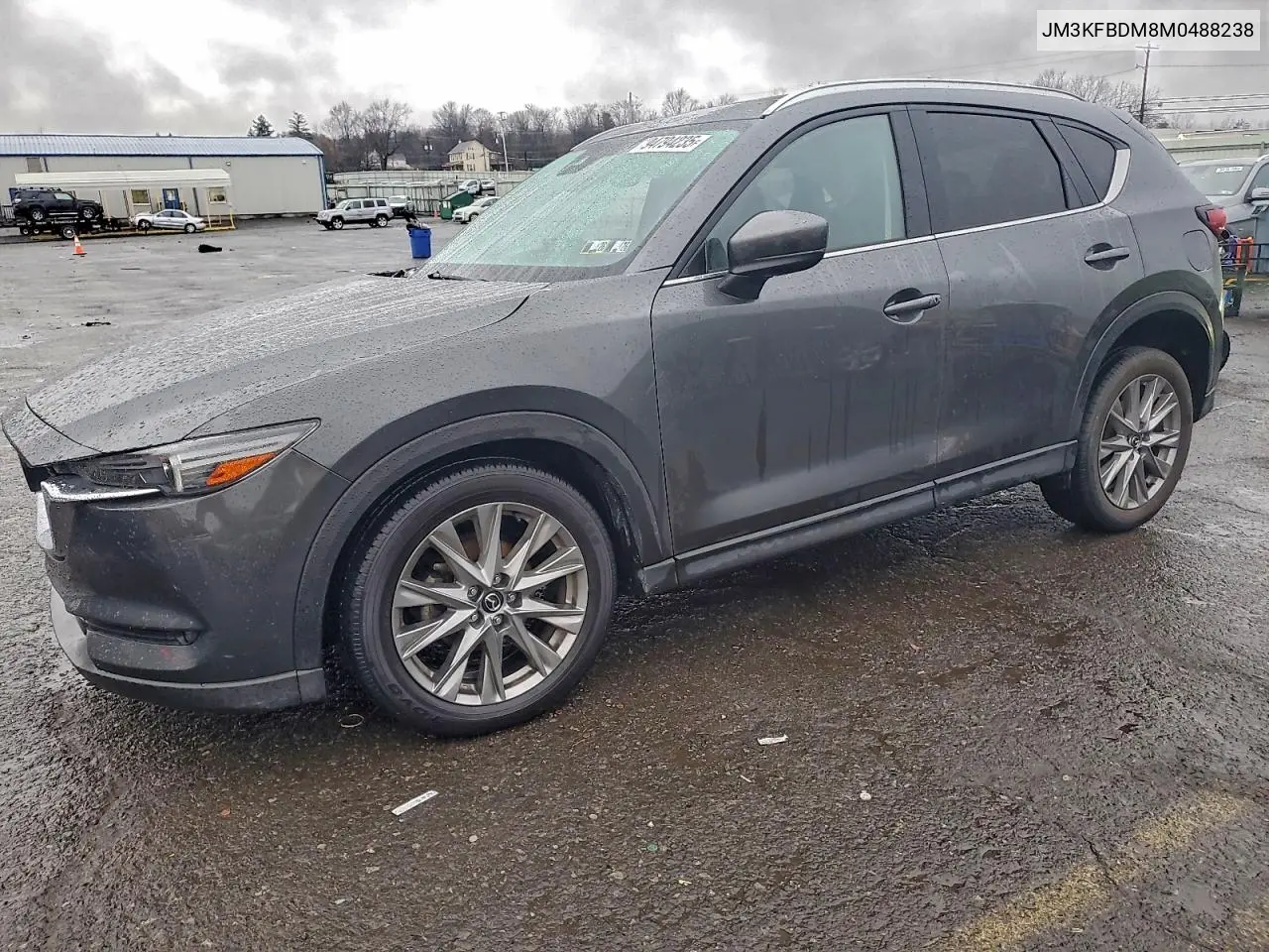 JM3KFBDM8M0488238 2021 Mazda Cx-5 Grand Touring