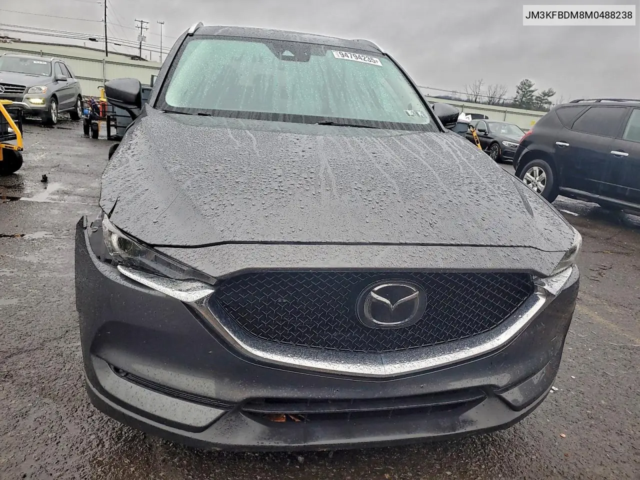 JM3KFBDM8M0488238 2021 Mazda Cx-5 Grand Touring