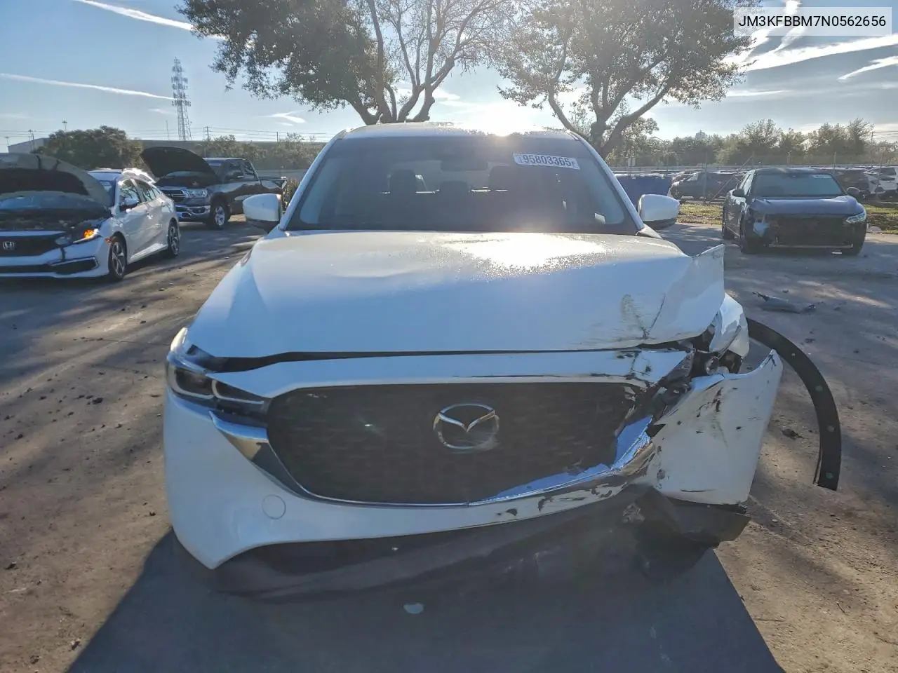 JM3KFBBM7N0562656 2022 Mazda Cx-5 Select