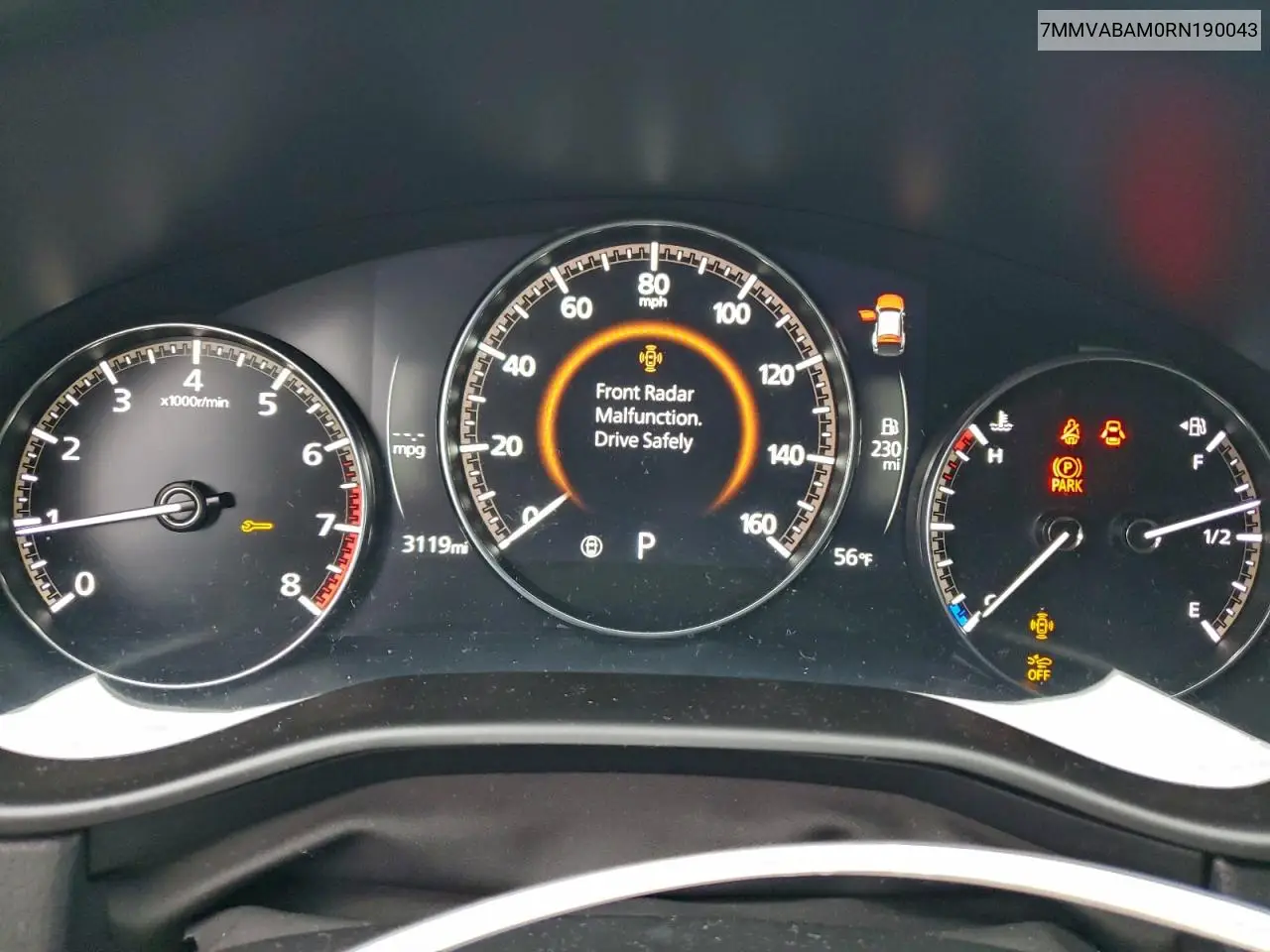 7MMVABAM0RN190043 2024 Mazda Cx-50 Select