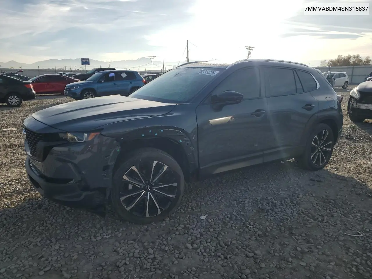 7MMVABDM4SN315837 2025 Mazda Cx-50 Premium