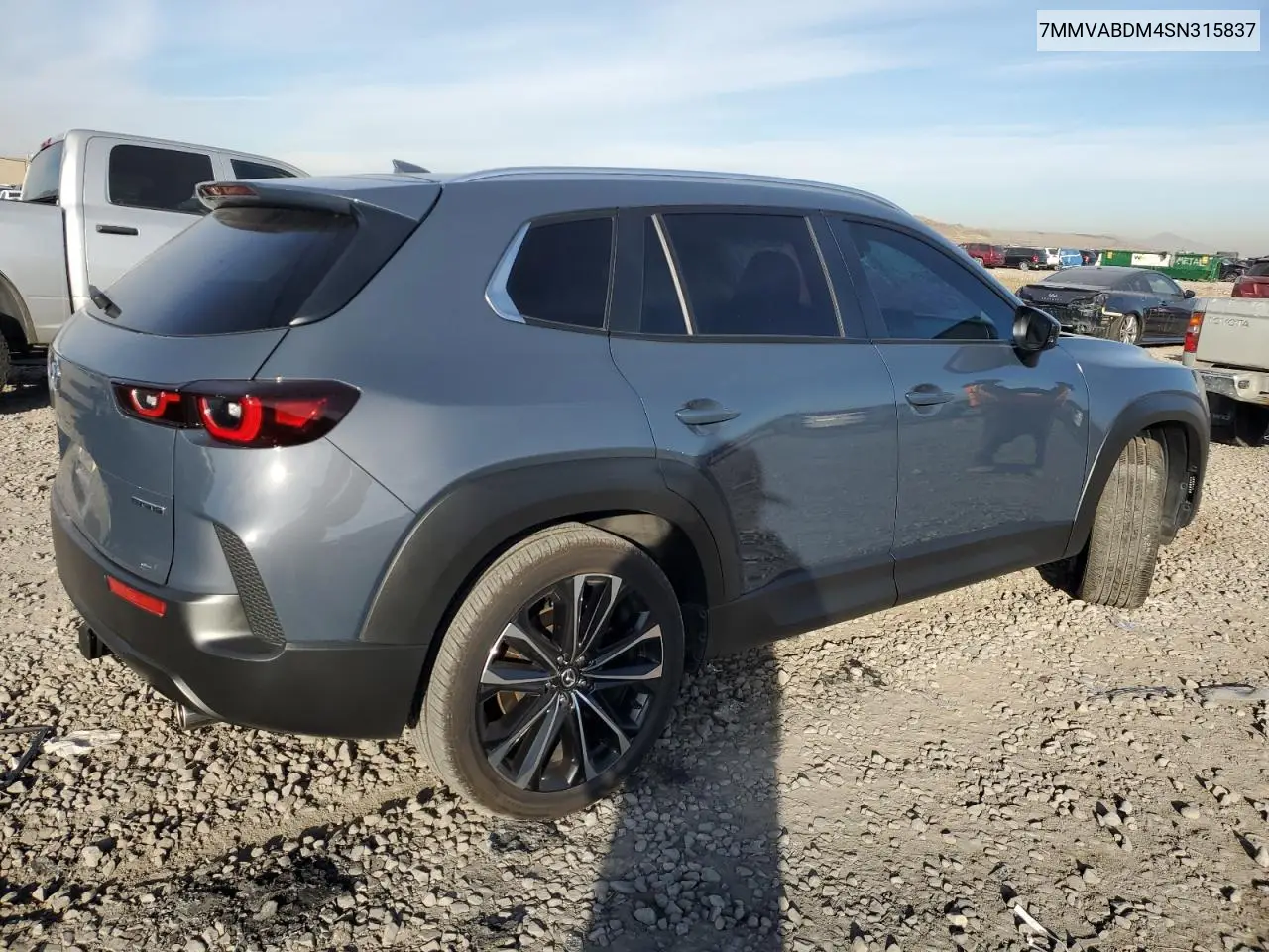 7MMVABDM4SN315837 2025 Mazda Cx-50 Premium