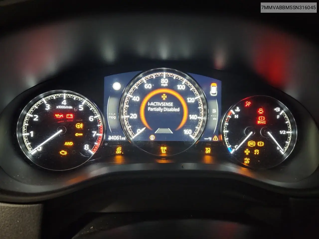 7MMVABBM5SN316045 2025 Mazda Cx-50 Preferred
