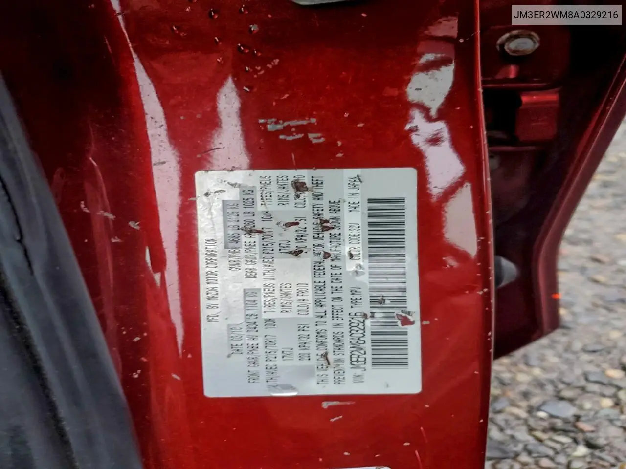 JM3ER2WM8A0329216 2010 Mazda Cx-7