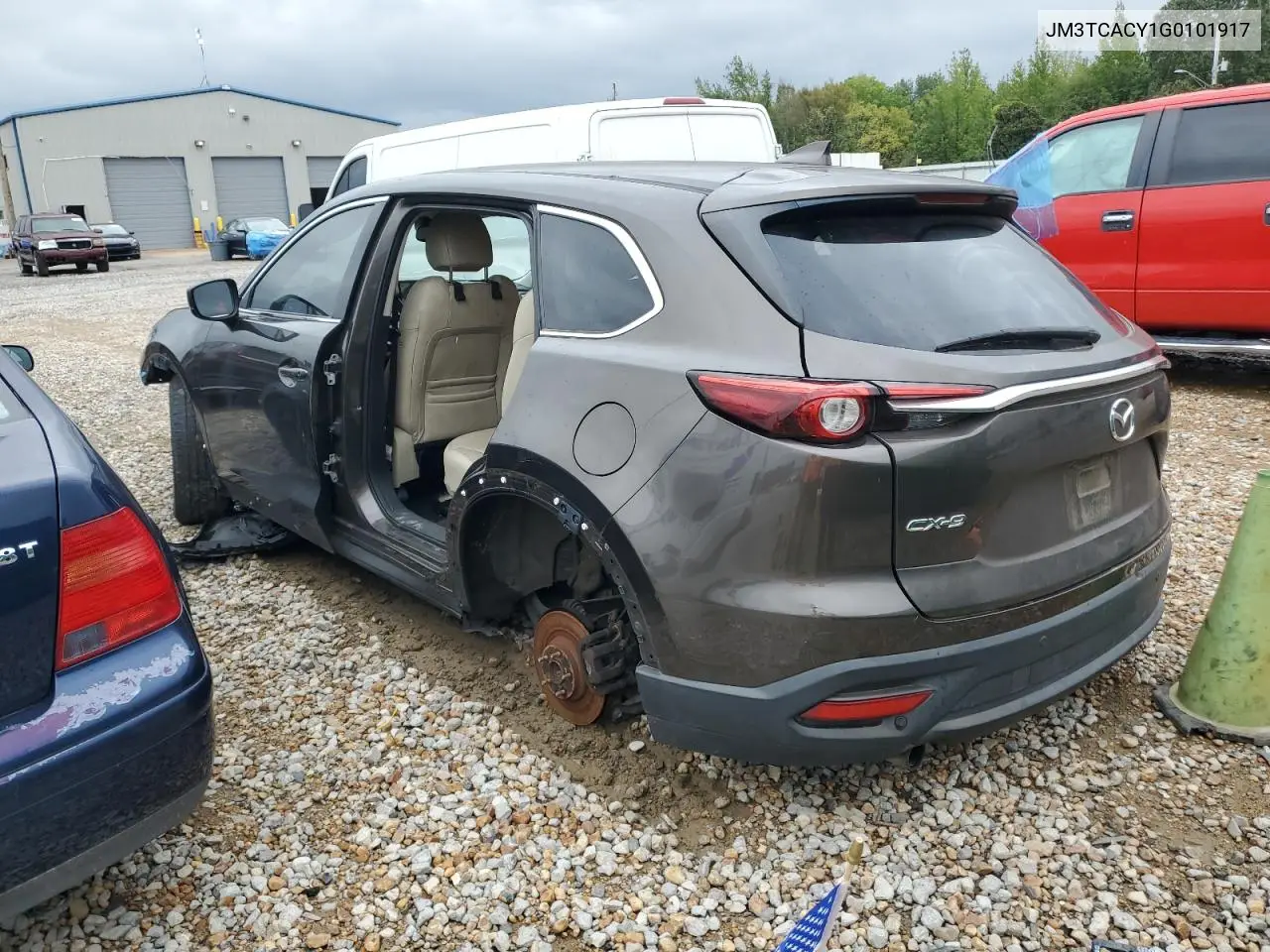 JM3TCACY1G0101917 2016 Mazda Cx-9 Touring