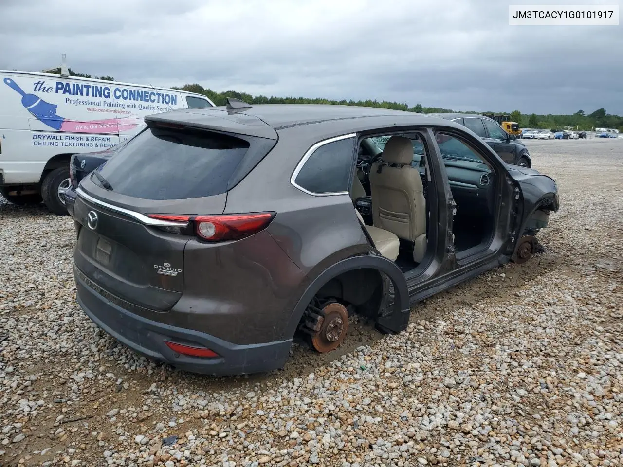JM3TCACY1G0101917 2016 Mazda Cx-9 Touring