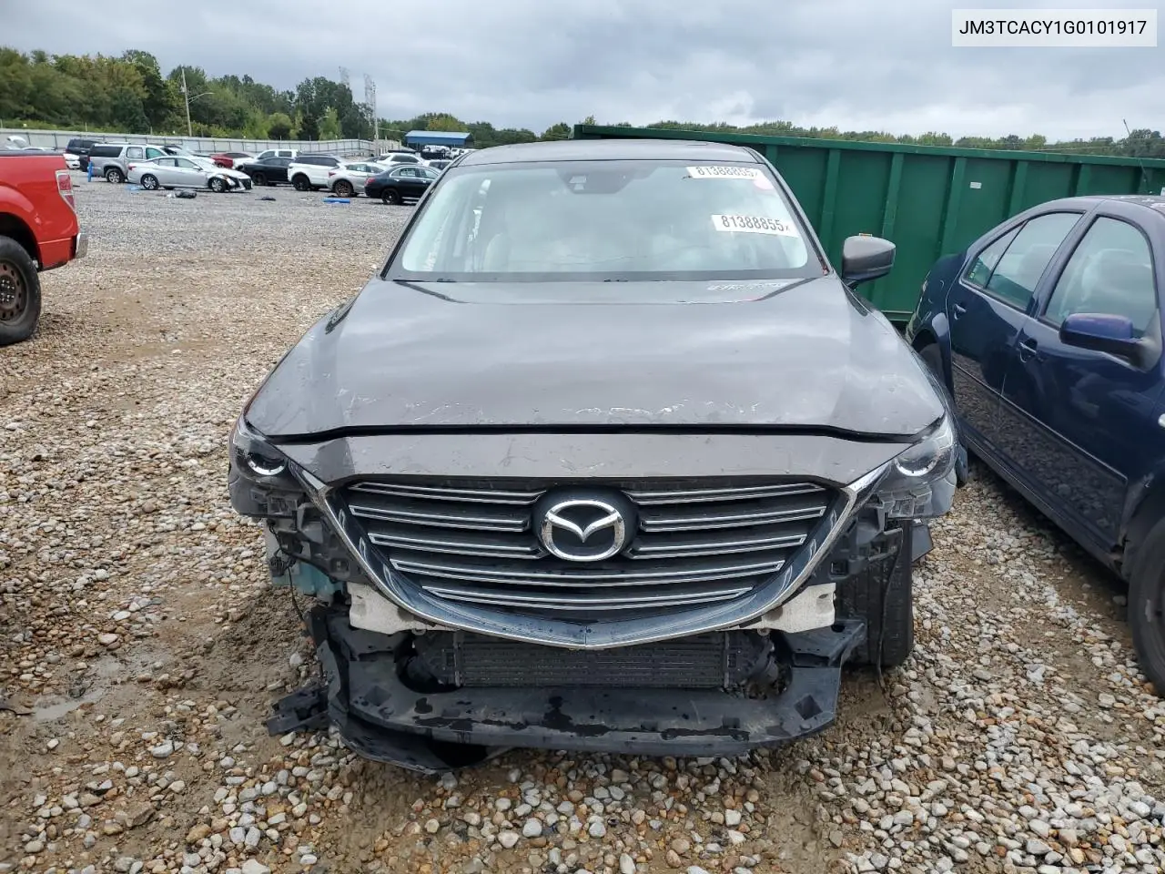 JM3TCACY1G0101917 2016 Mazda Cx-9 Touring