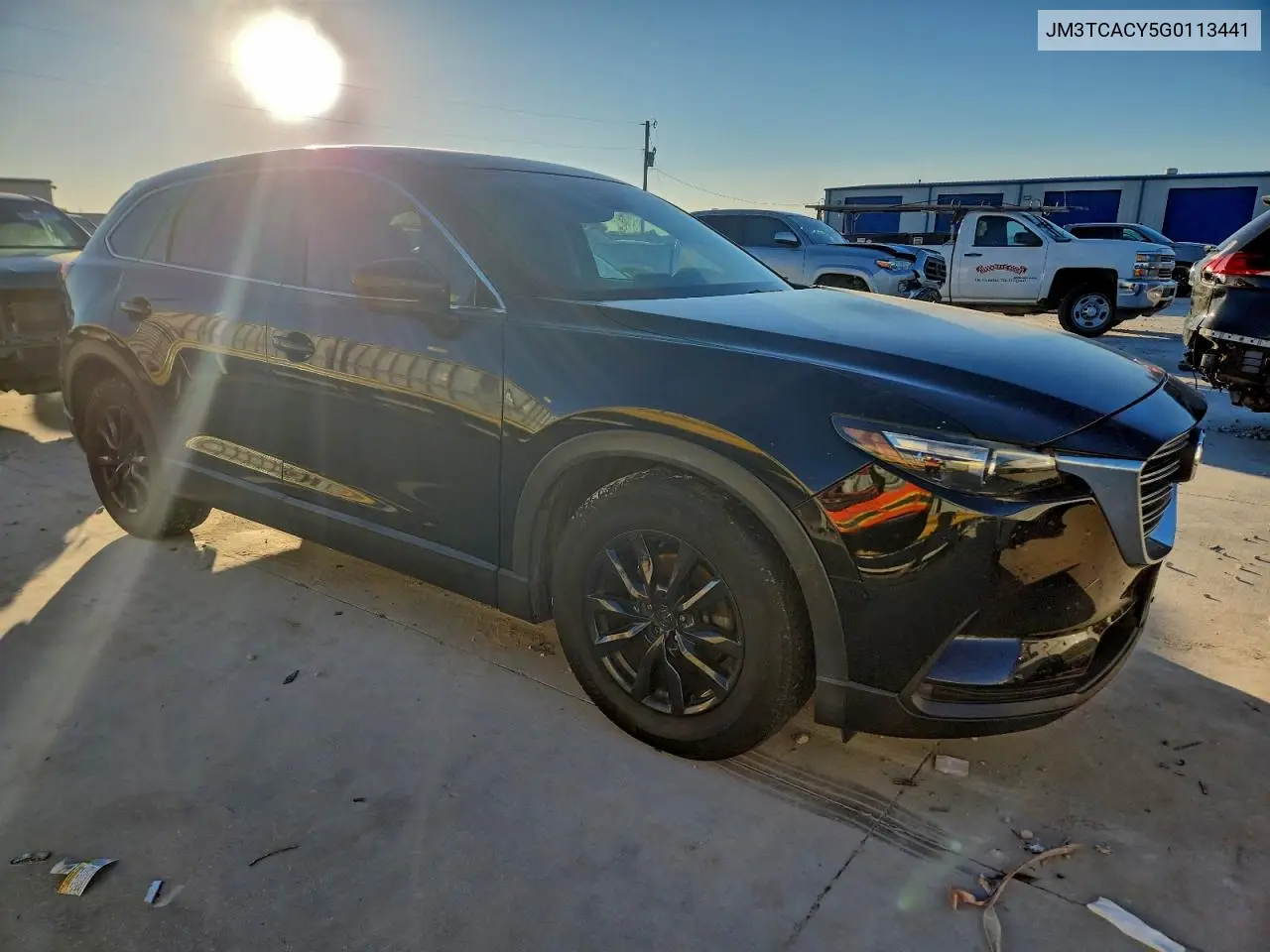 JM3TCACY5G0113441 2016 Mazda Cx-9 Touring
