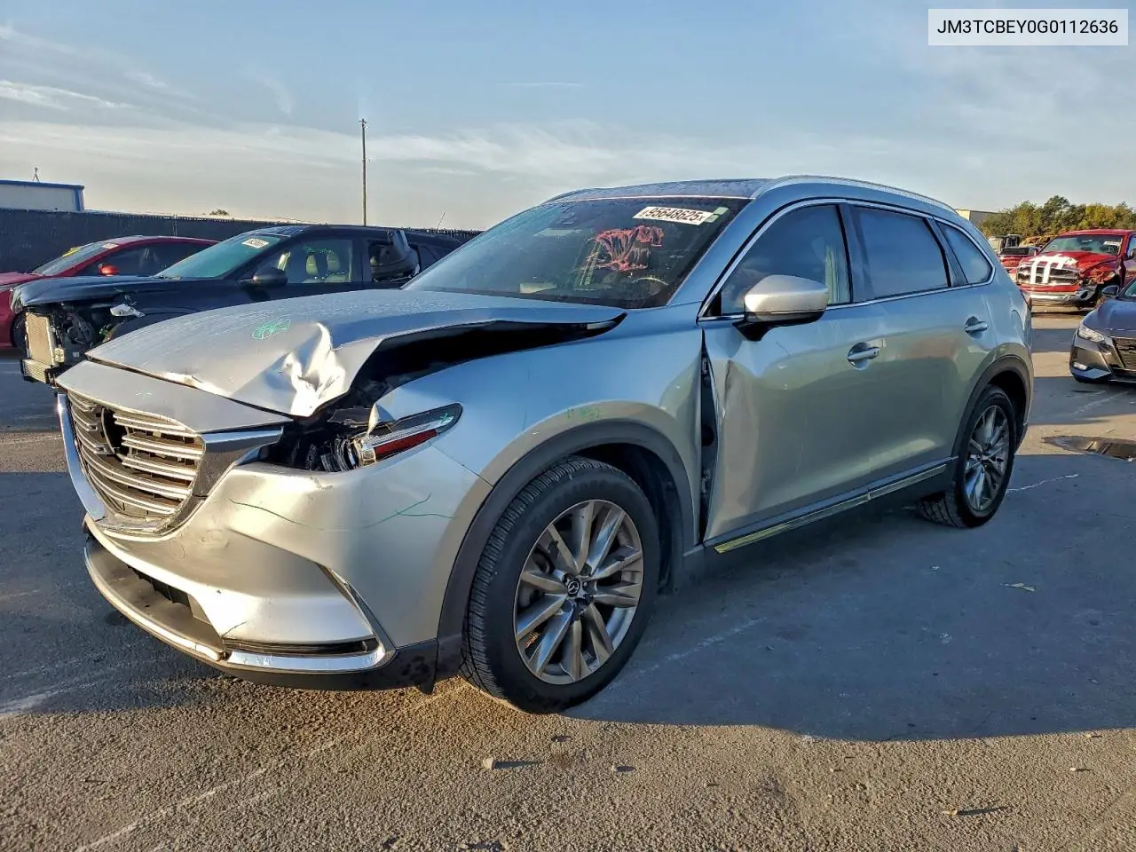 JM3TCBEY0G0112636 2016 Mazda Cx-9 Signature