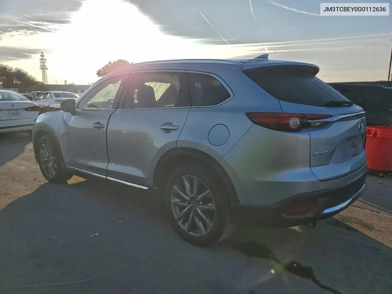 JM3TCBEY0G0112636 2016 Mazda Cx-9 Signature