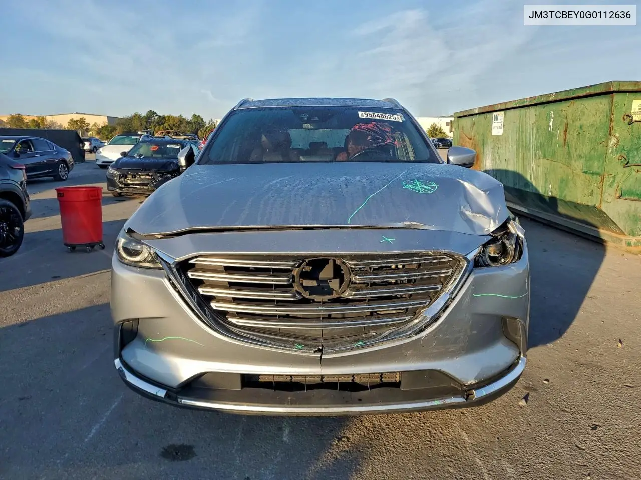JM3TCBEY0G0112636 2016 Mazda Cx-9 Signature