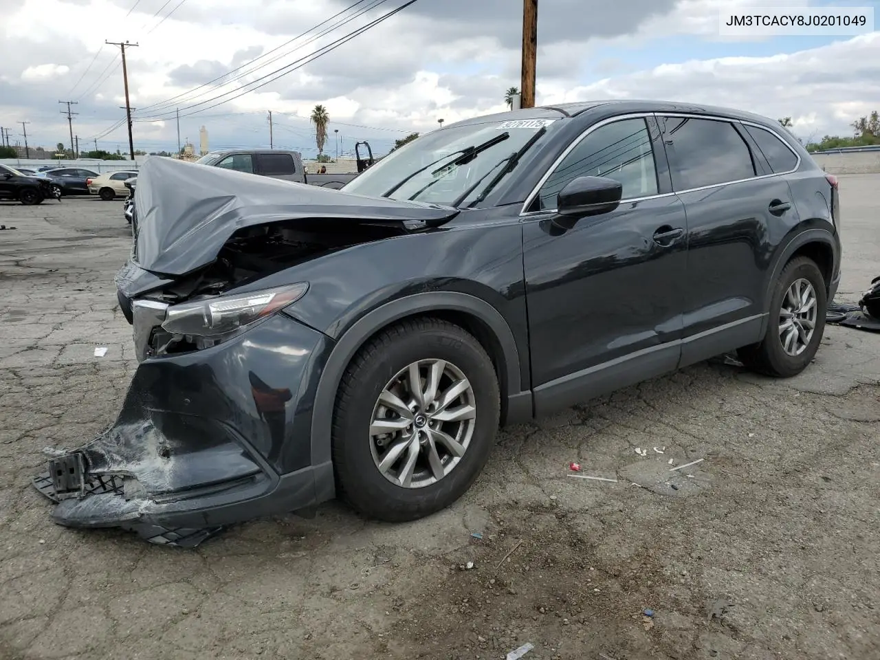 JM3TCACY8J0201049 2018 Mazda Cx-9 Touring