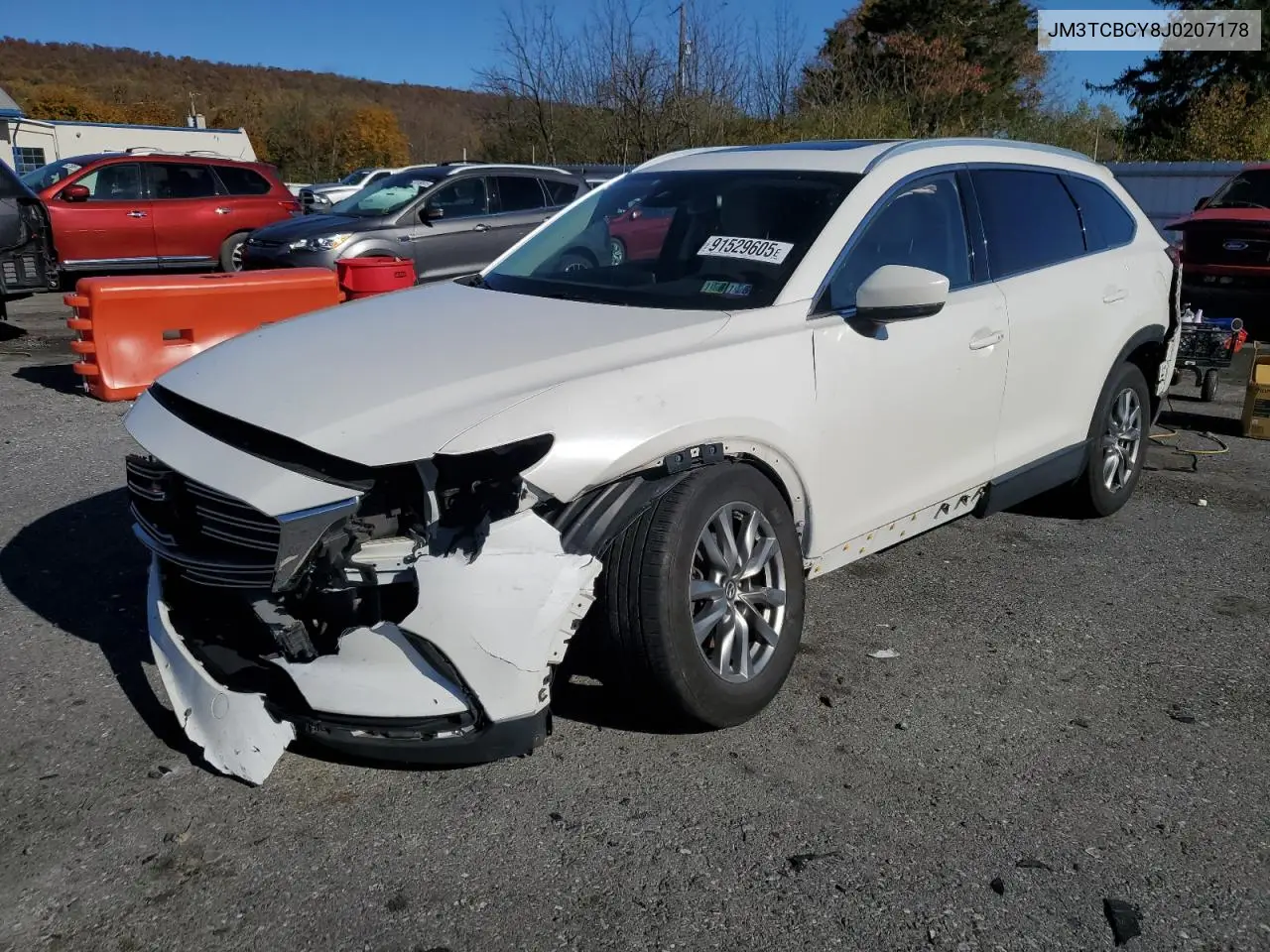 JM3TCBCY8J0207178 2018 Mazda Cx-9 Touring